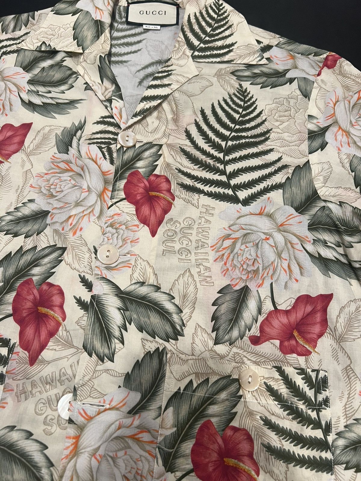 Gucci Gucci Hawaiian Shirt Size US S / EU 44-46 / 1 - 2 Thumbnail
