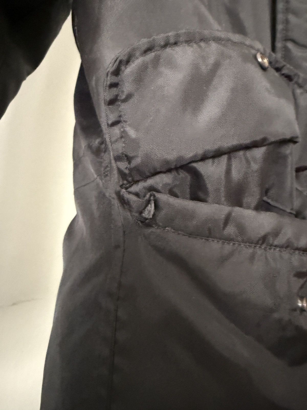Raf Simons Raf Simons A/W04 “Waves” Black Parka Size US M / EU 48-50 / 2 - 8 Thumbnail