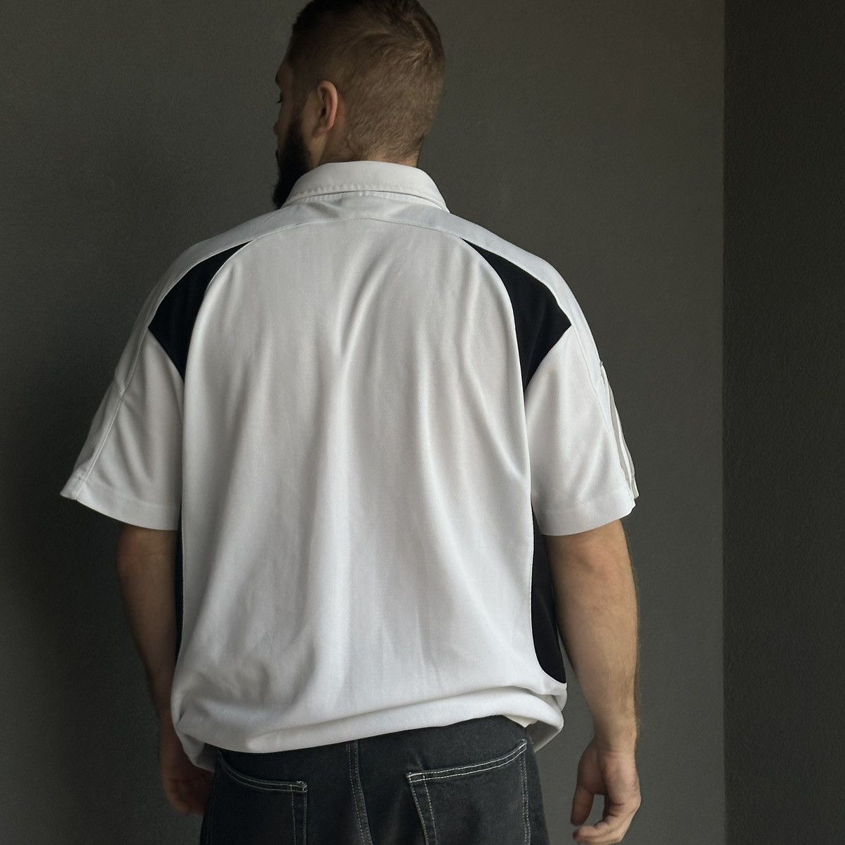 Adidas × Vintage Vintage Adidas AFL On field Team Gear Polo Sport-wear Y2K Size US XXL / EU 58 / 5 - 2 Thumbnail
