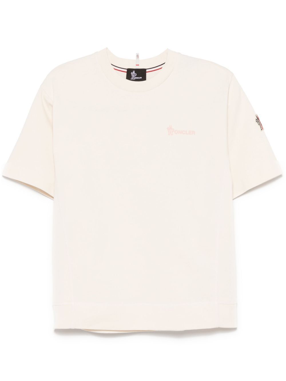 Moncler Grenoble LOGO COTTON T-SHIRT Size L / US 10 / IT 46 - 1 Thumbnail