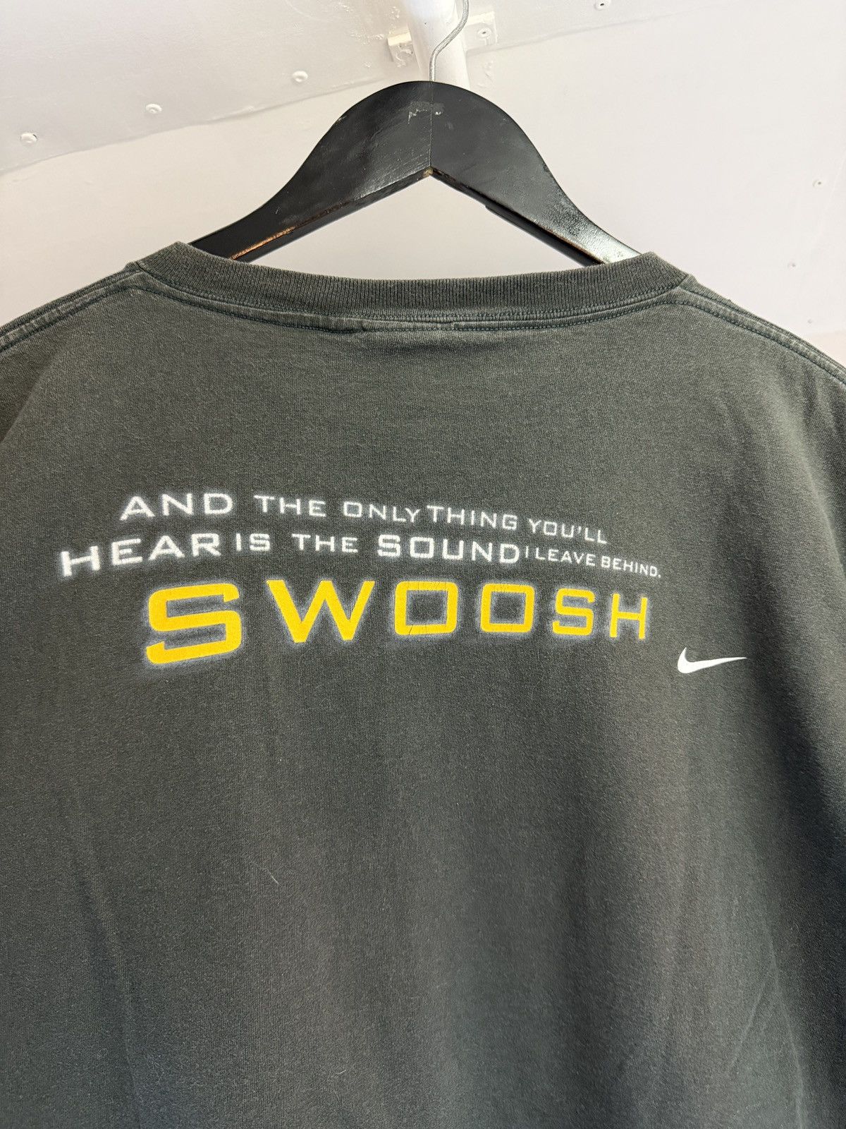 Nike Vintage Nike 90's "Sound In Motion" T-shirt Size US XL / EU 56 / 4 - 4 Thumbnail