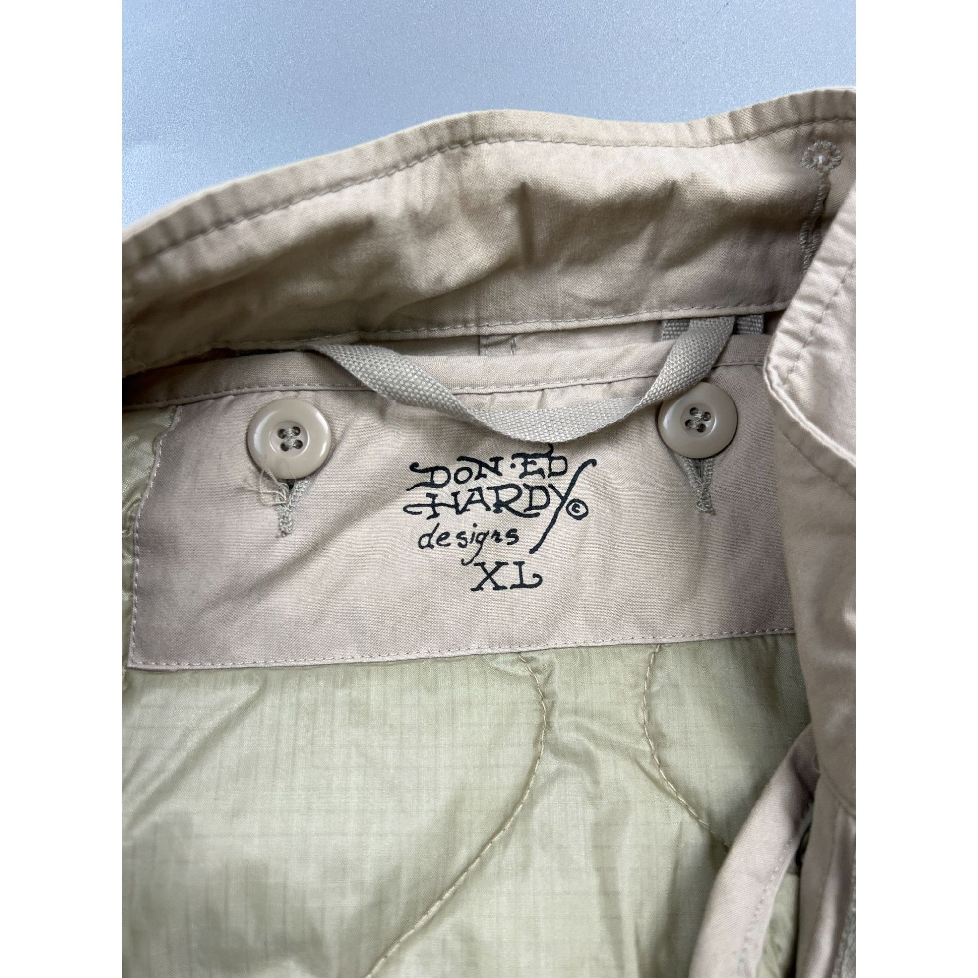 Ed Hardy Ed Hardy Military Lined Tattoo Parka (Y0944) Size US XL / EU 56 / 4 - 8 Thumbnail