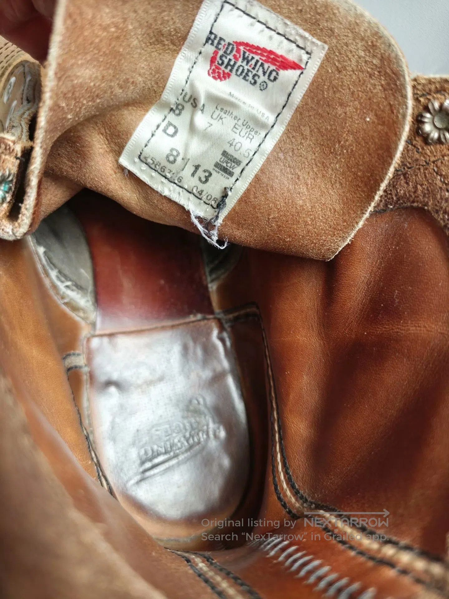 Red Wing Red Wing 8113 Work Boots. Size US 8 / EU 41 - 8 Thumbnail