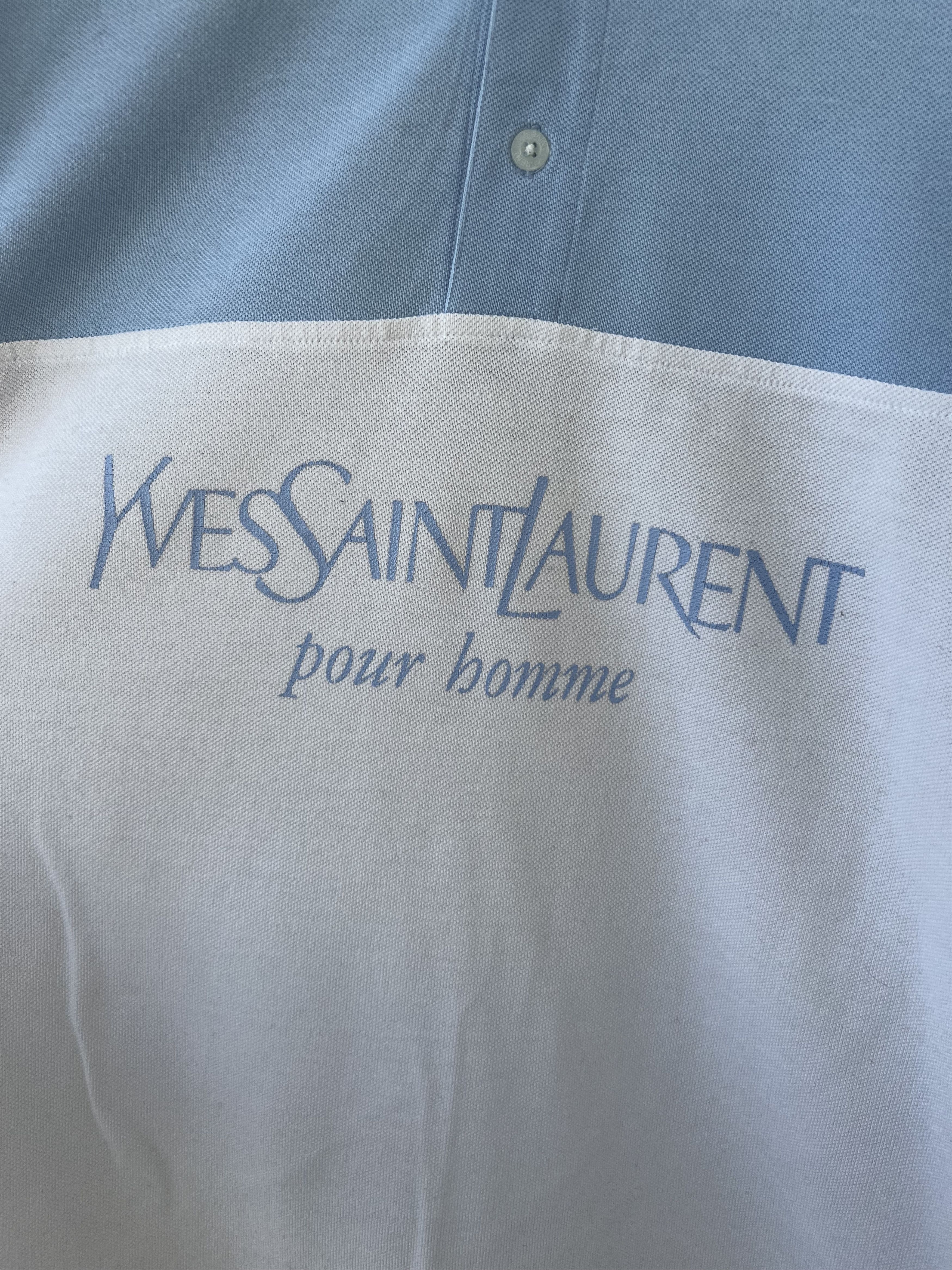 Saint Laurent Paris × Yves Saint Laurent Yves Saint Laurent Polo Shirt L Size US L / EU 52-54 / 3 - 2 Thumbnail