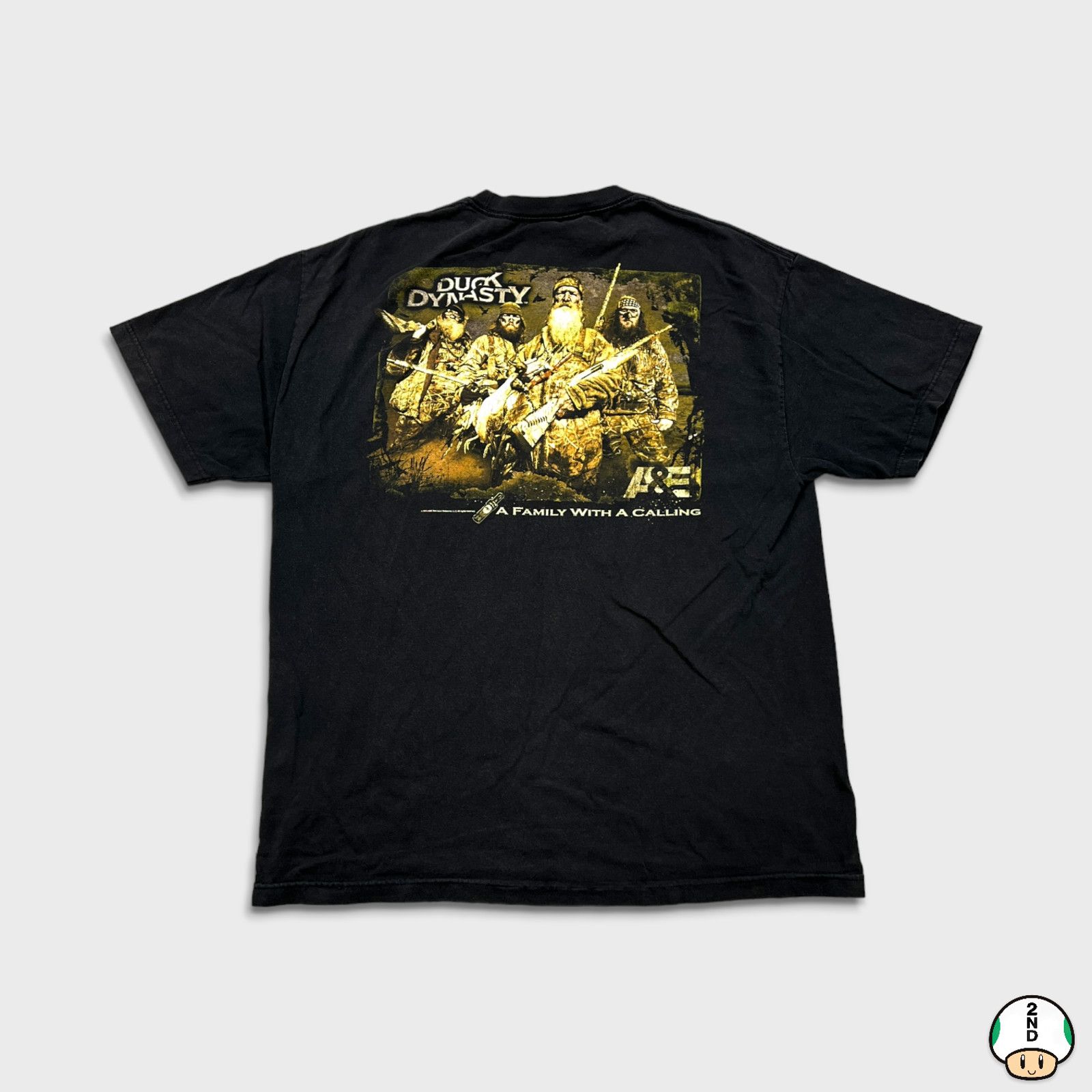 Garbage TV × Vintage Vintage Duck Dynasty T Shirt XL A Family With A Calling Tee Size US XL / EU 56 / 4 - 1 Thumbnail