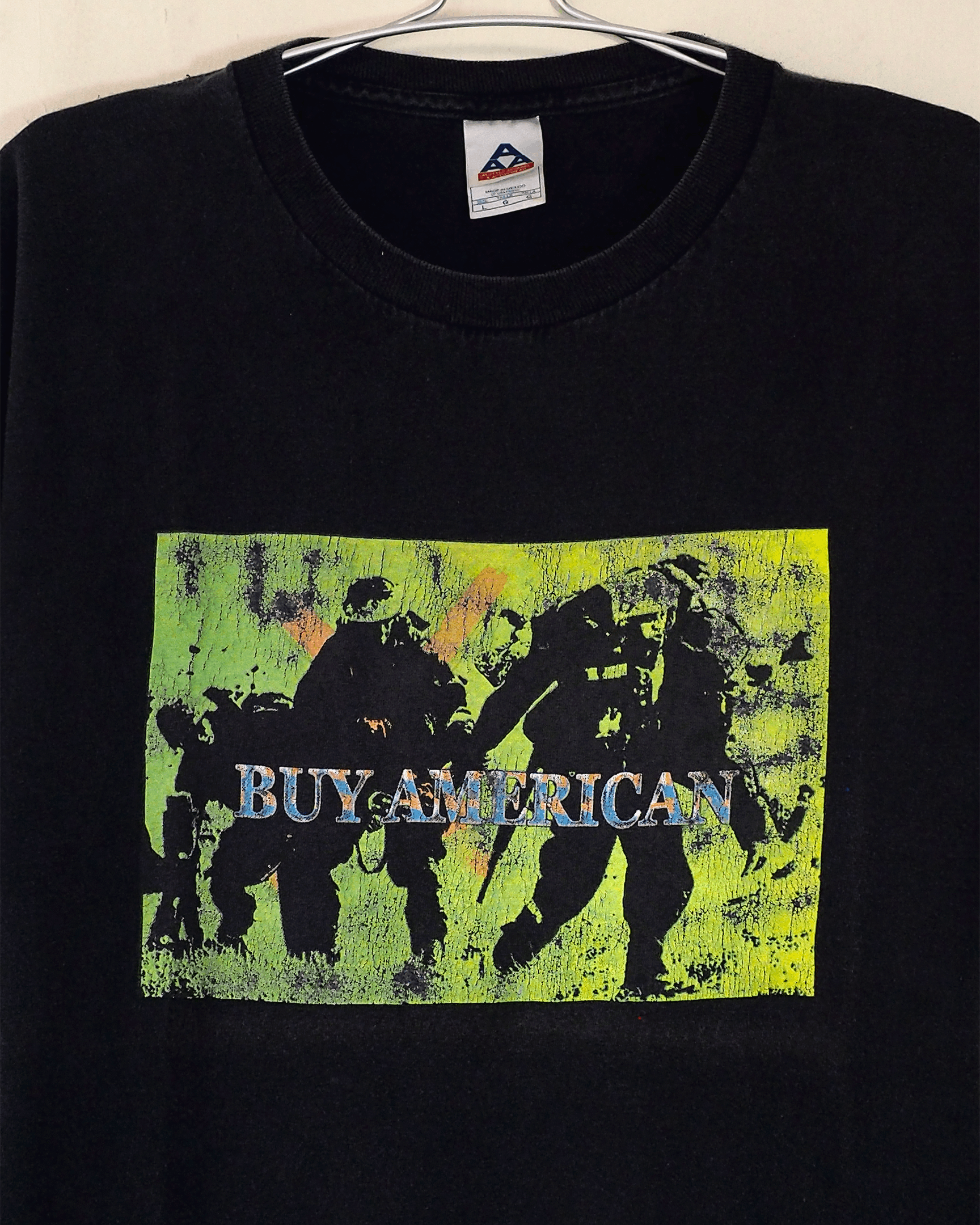 Vintage Vintage 2000s Buy American RAW Shirt L Size US L / EU 52-54 / 3 - 4 Thumbnail