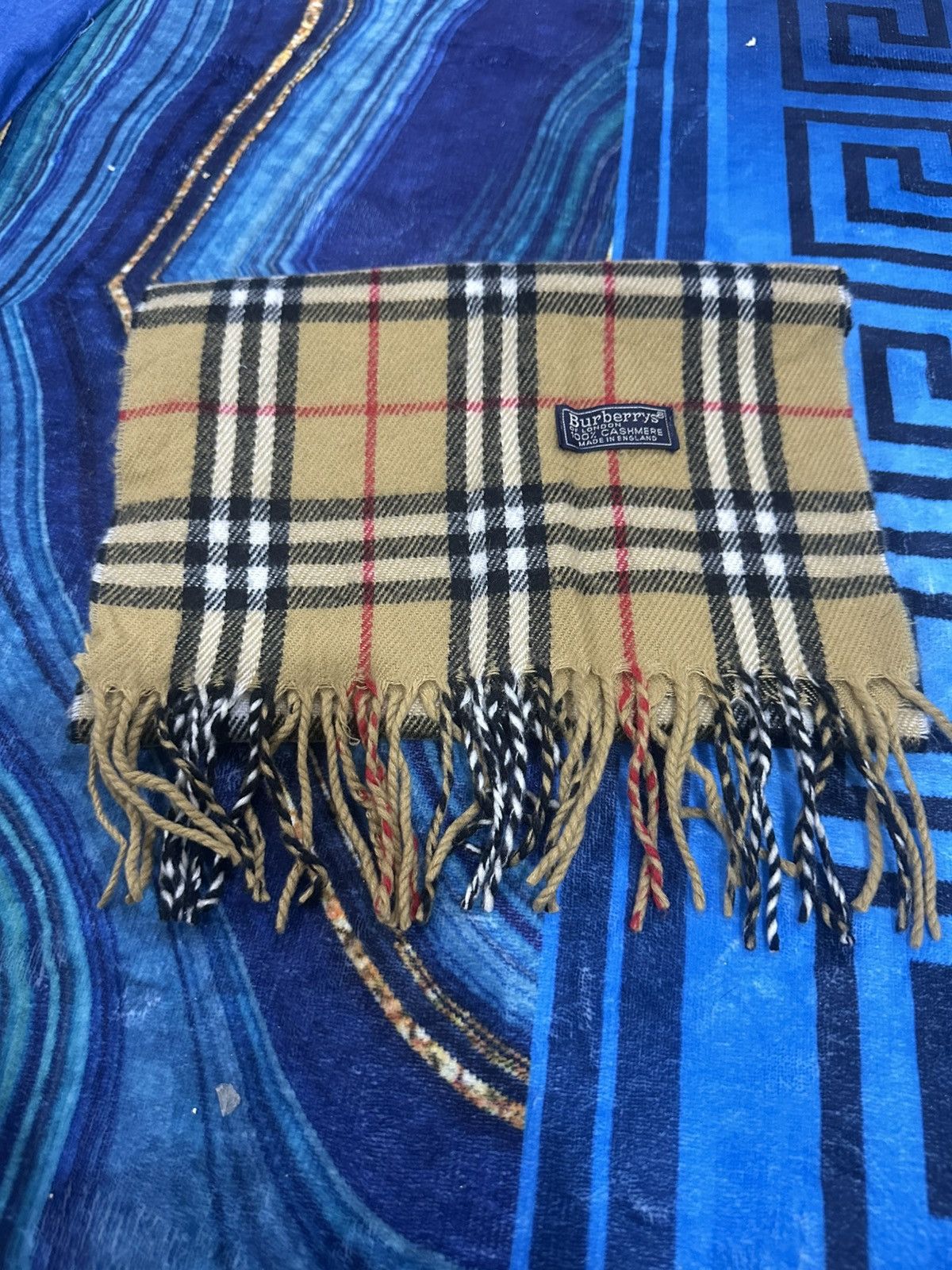 Burberry Burberrys Nova Check Mafla Scarf Size ONE SIZE - 1 Thumbnail