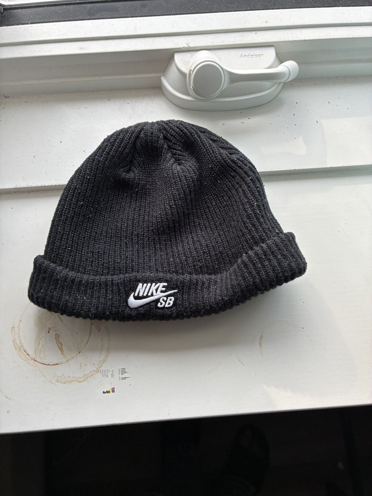 Nike SB Y2k inspired + distressed Nike Sb beanie Size ONE SIZE - 3 Thumbnail
