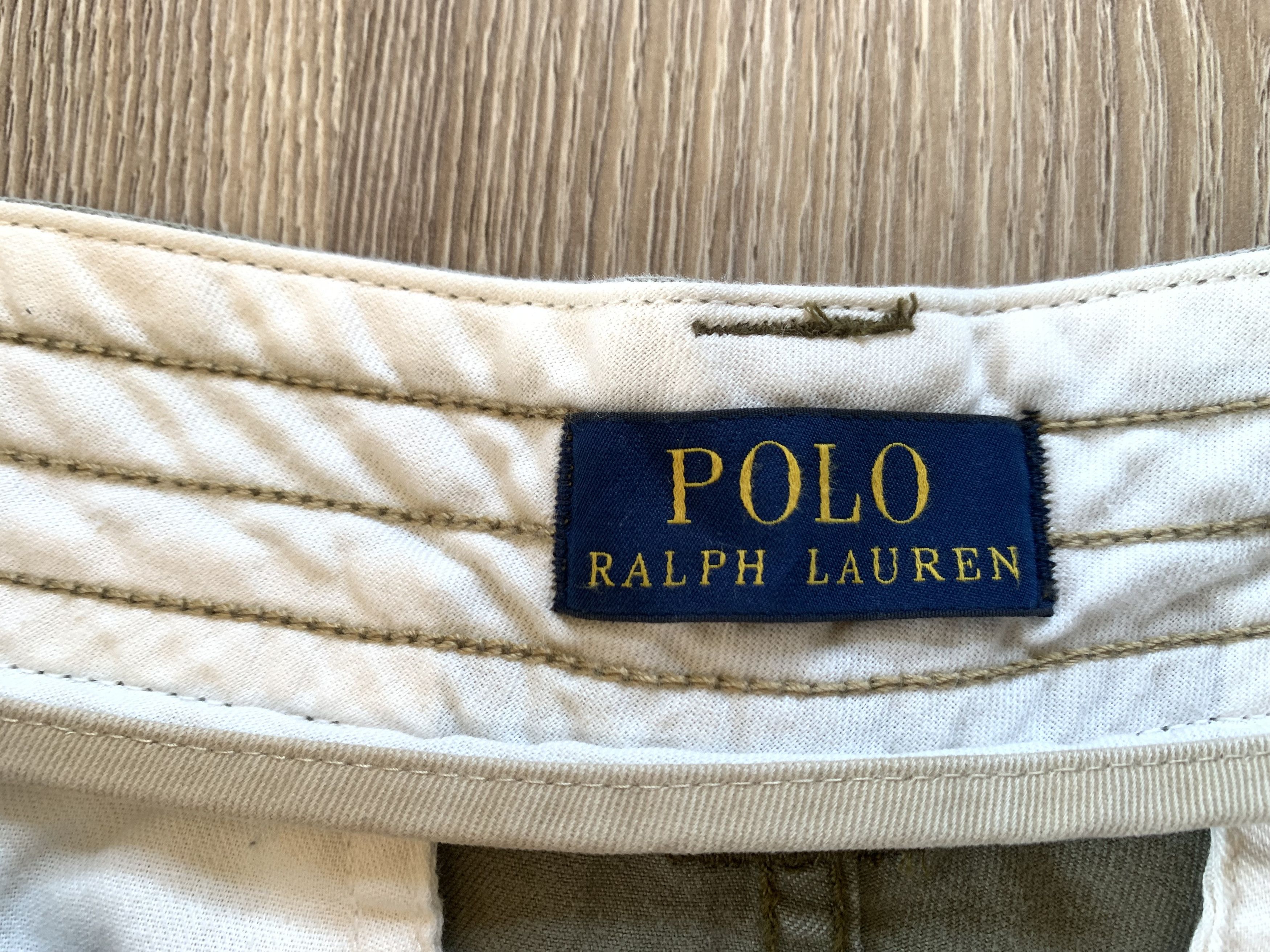 Polo Ralph Lauren Mens Polo Ralph Lauren Vintage Y2K Military Cargo Shorts Size US 31 - 6 Thumbnail