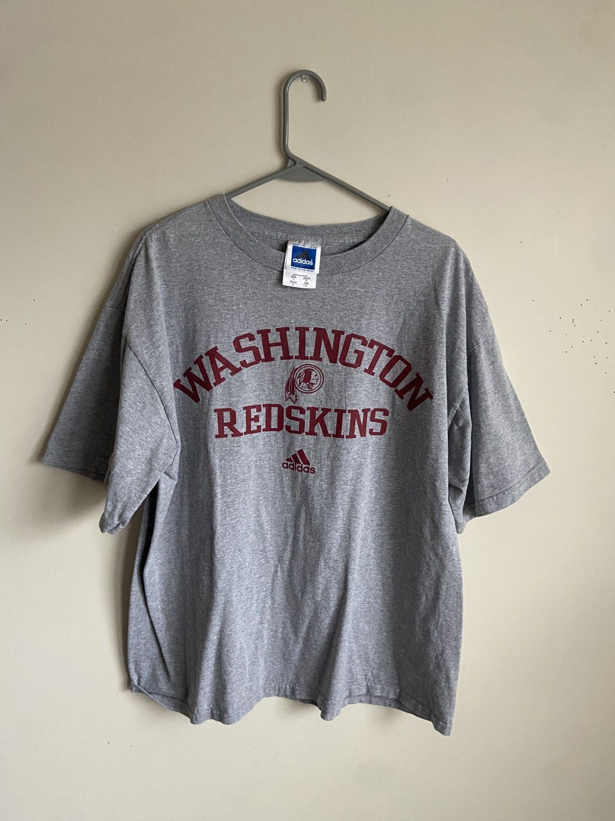 Adidas 90’s Redskins Tee Grey Size L Size US L / EU 52-54 / 3 - 1 Thumbnail