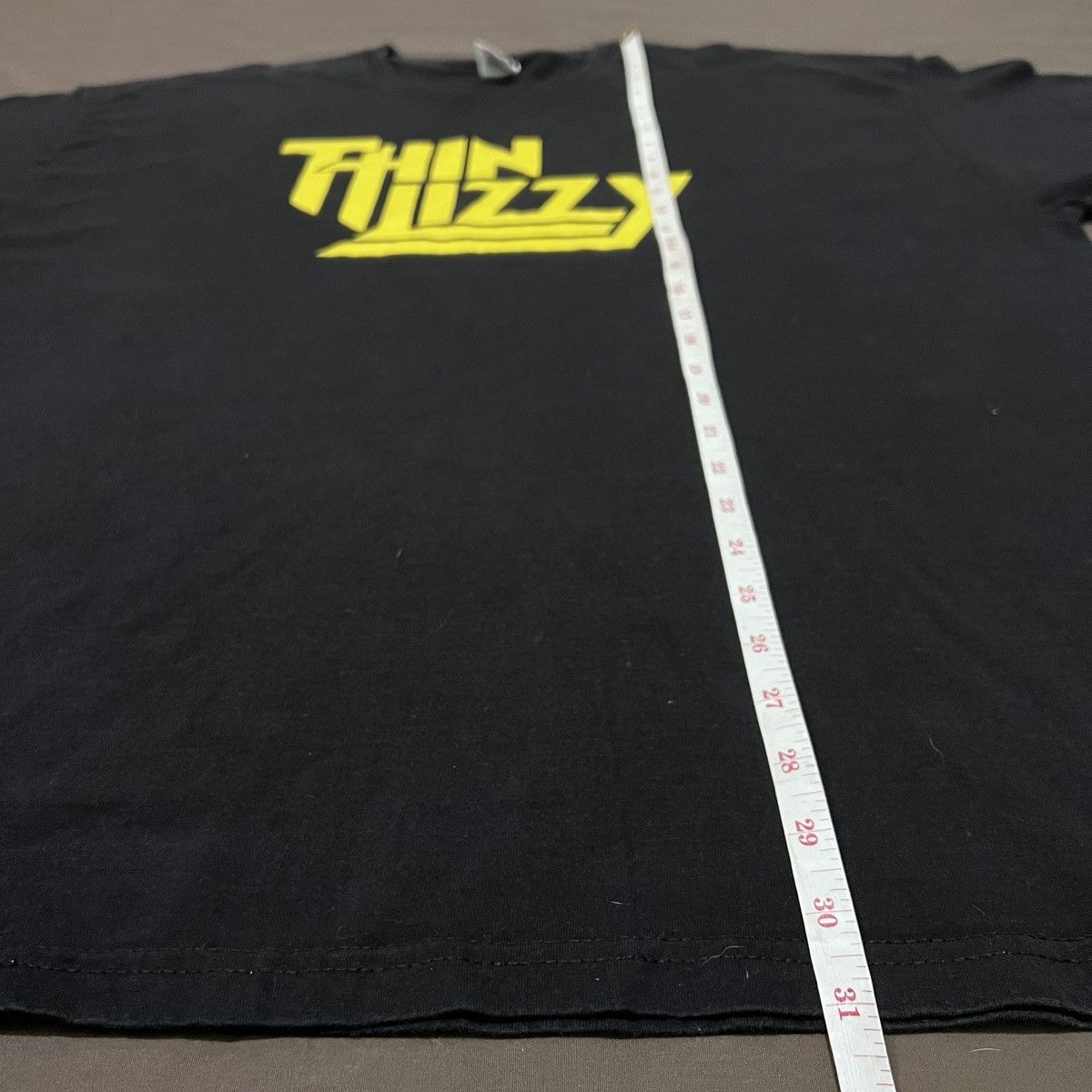 Band Tees Vintage Y2K Thin Lizzy Promo Tee 3XL Oversized Size US XXL / EU 58 / 5 - 8 Thumbnail