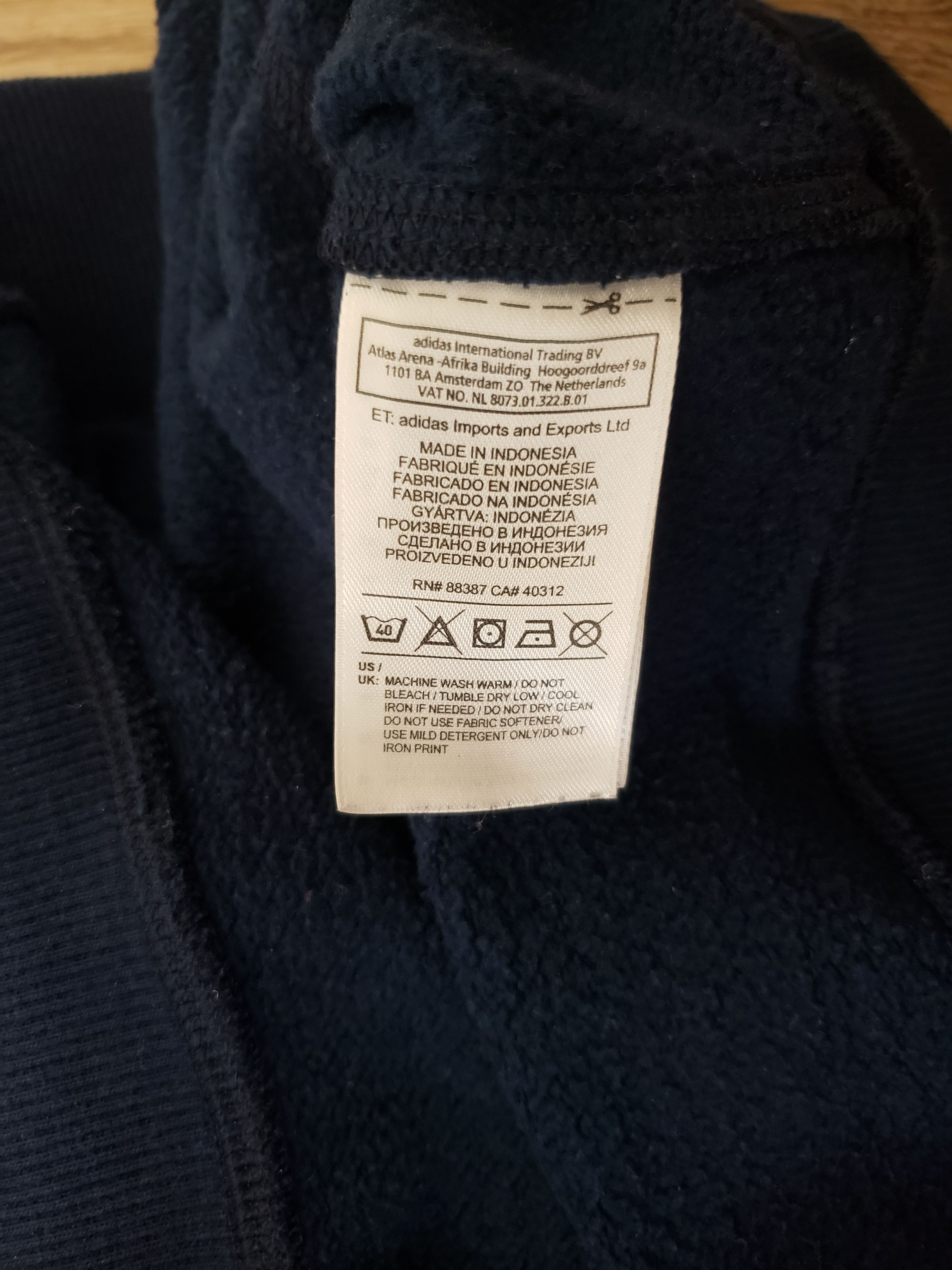 Adidas Classic Adidas Blue Sweatshirt Medium Size US M / EU 48-50 / 2 - 5 Thumbnail