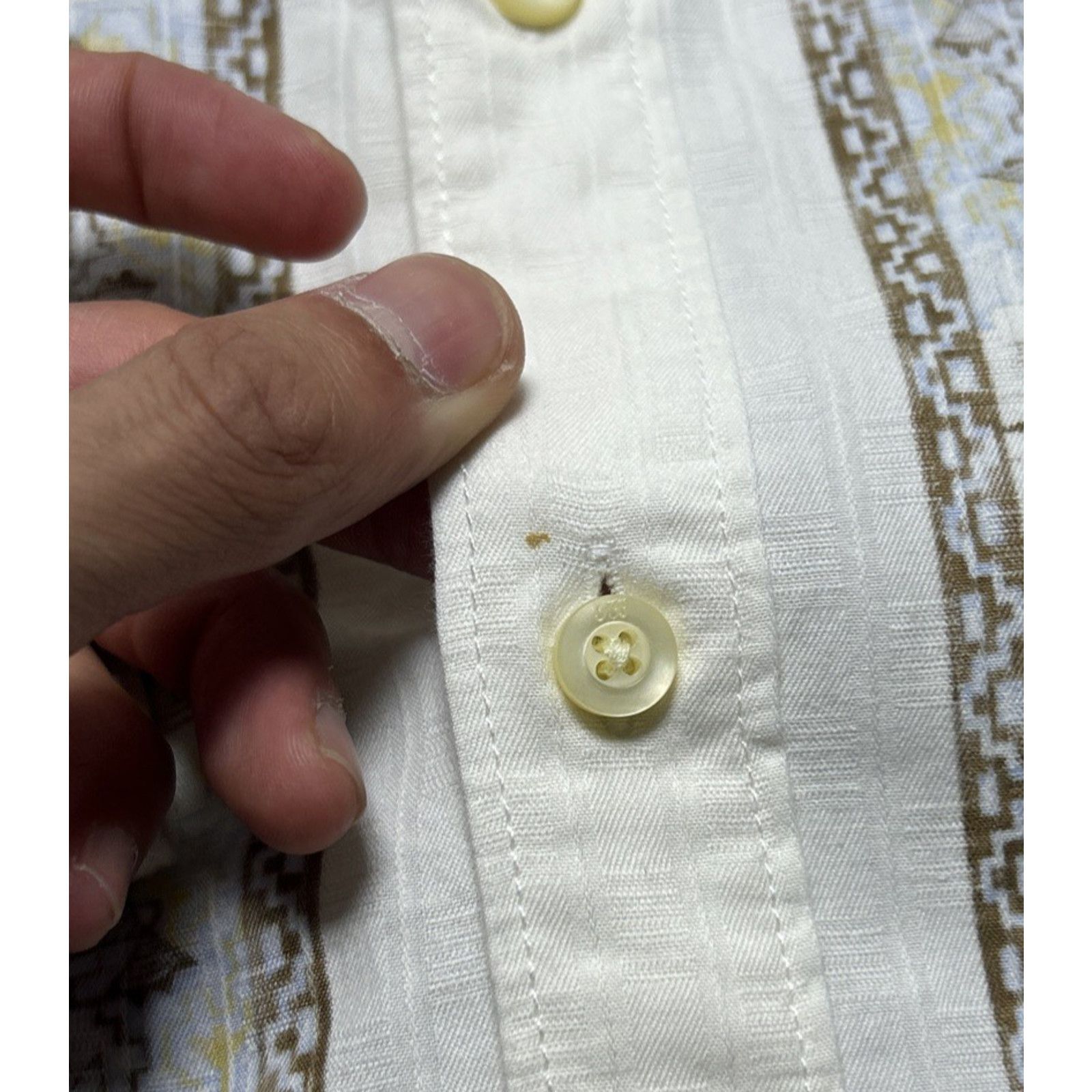 Tommy Bahama Tommy Bahama Native Button Up Shirt XL Long Sleeve Cotton Size US XL / EU 56 / 4 - 7 Thumbnail