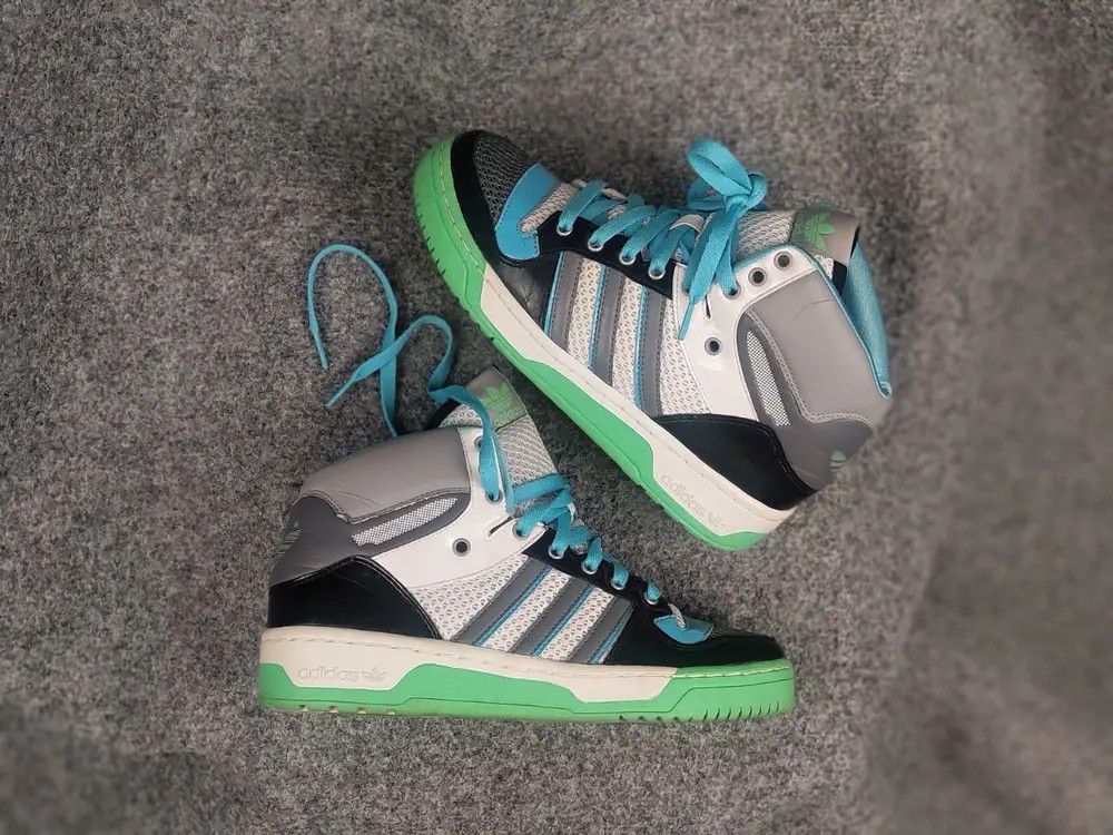 Adidas Vintage Adidas Originals Metro Attitude Hi Sneakers Jeremy Size US 6.5 / EU 39-40 - 3 Thumbnail