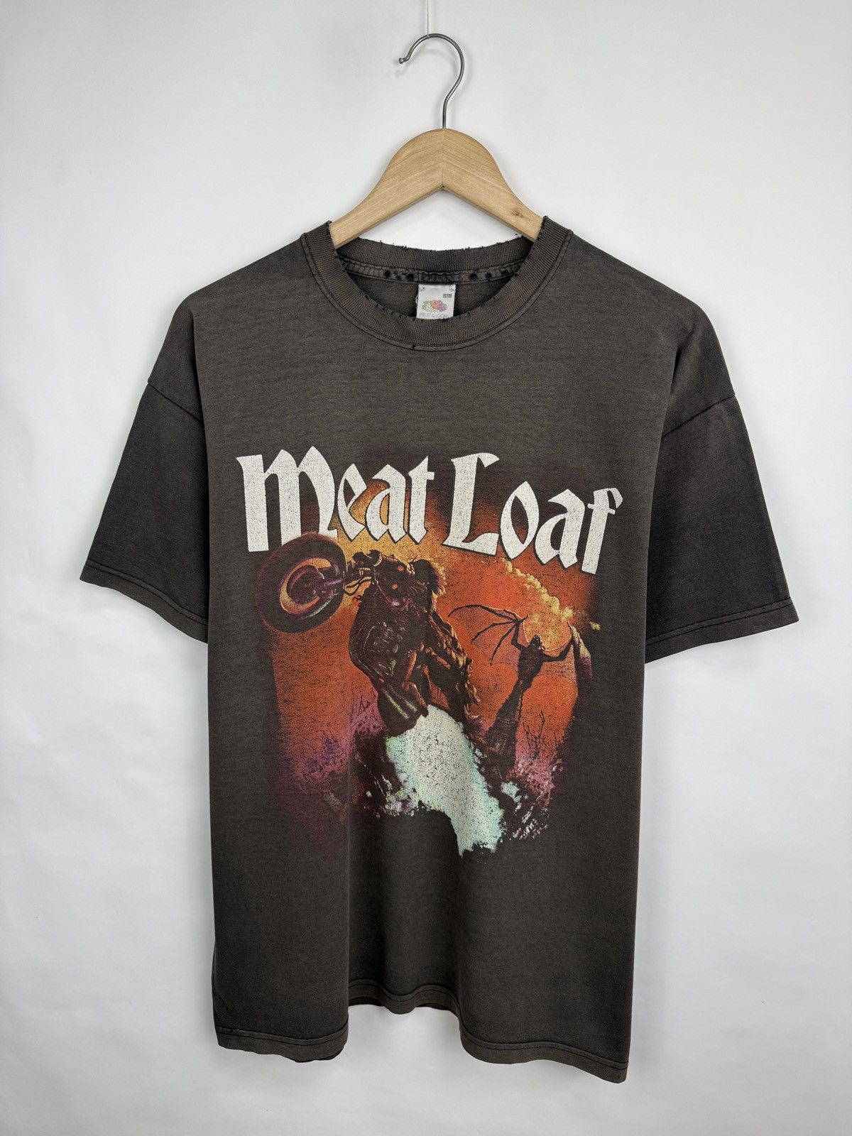 Band Tees 🇺🇸 Vintage 2006 Meat Loaf Hair of the Dog Tour T-Shirt Retro Size US L / EU 52-54 / 3 - 3 Thumbnail