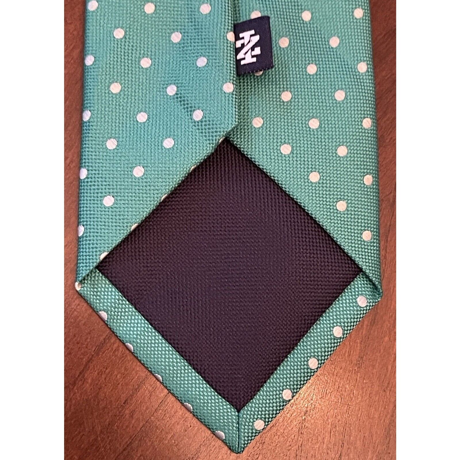 Izod Izod Green 100% Polyester Men’s Neck Tie Made In China Size ONE SIZE - 2 Thumbnail