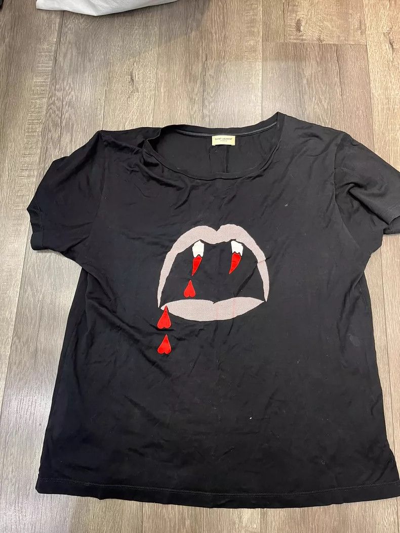 Saint Laurent Paris Black t-shirt