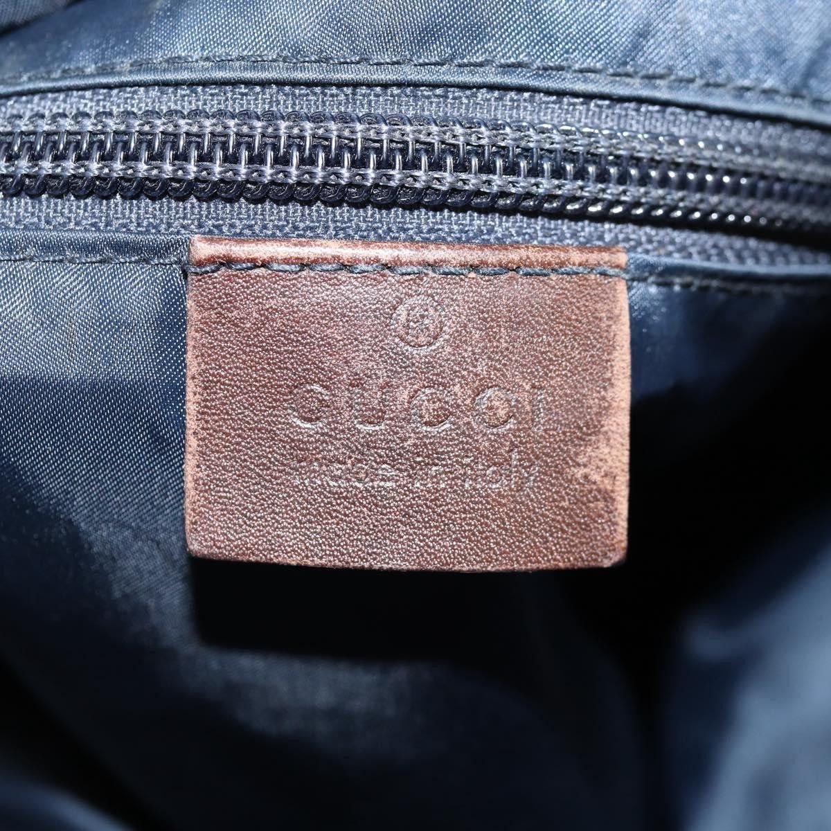 Gucci GUCCI Shoulder Bag Nylon Navy Silver Size ONE SIZE - 16 Thumbnail