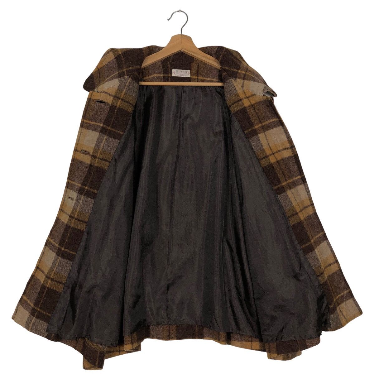 Issey Miyake 🔥90’s Tartan Design Wool Jacket Oversize Urban Issey Miyake Size US M / EU 48-50 / 2 - 10 Thumbnail