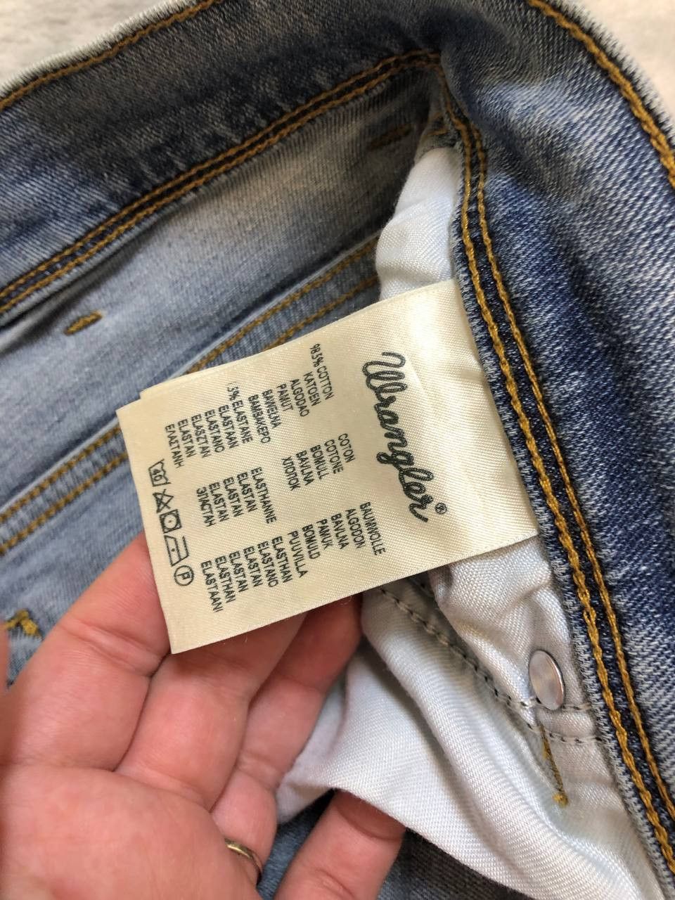 Wrangler Wrangler Texas Blue Denim Jeans Straight Size US 34 / EU 50 - 3 Thumbnail