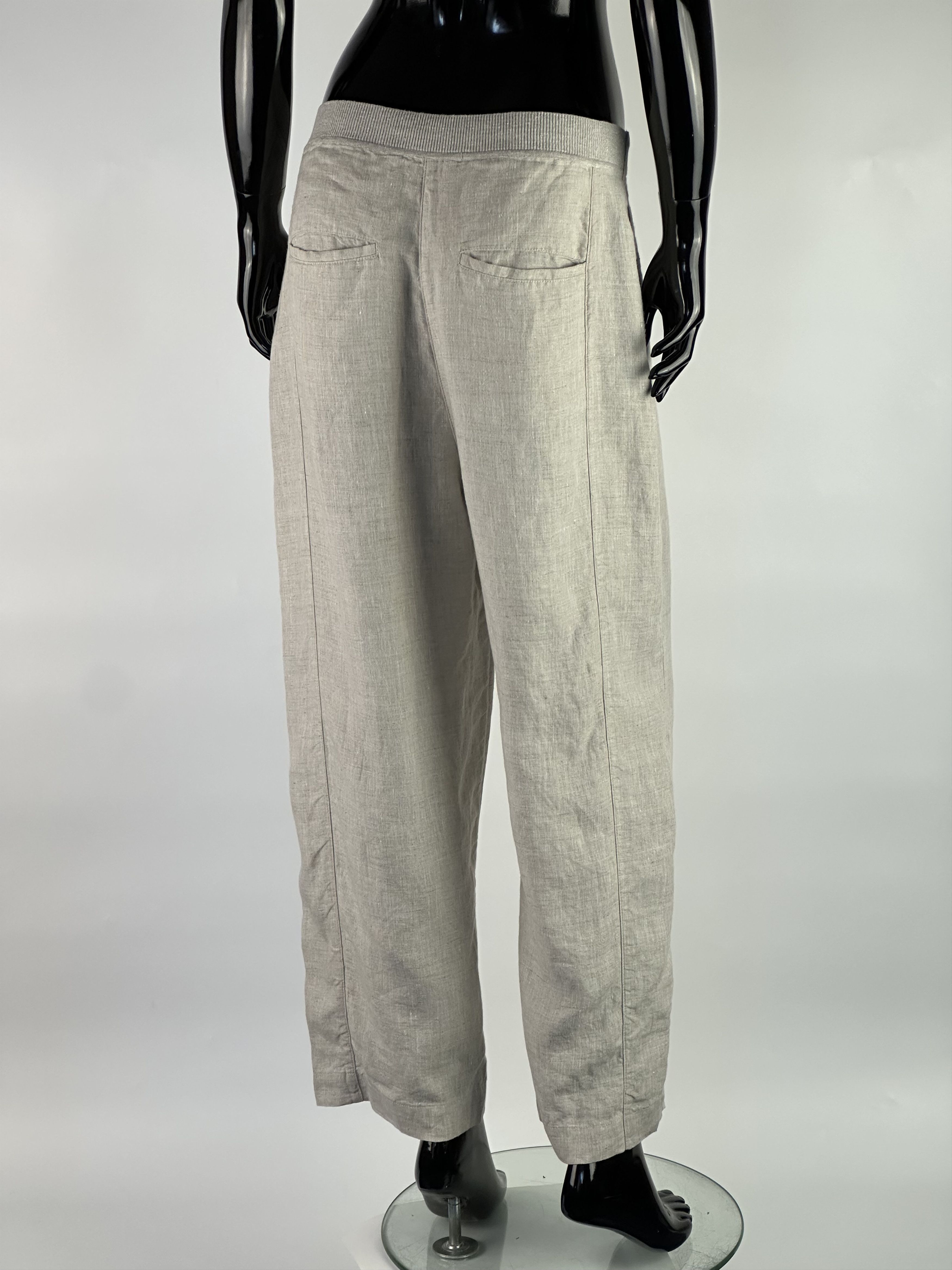 Annette Gortz Annette Gortz Hemp Pants Gray Size 36 Size 27" / US 4 / IT 40 - 3 Thumbnail