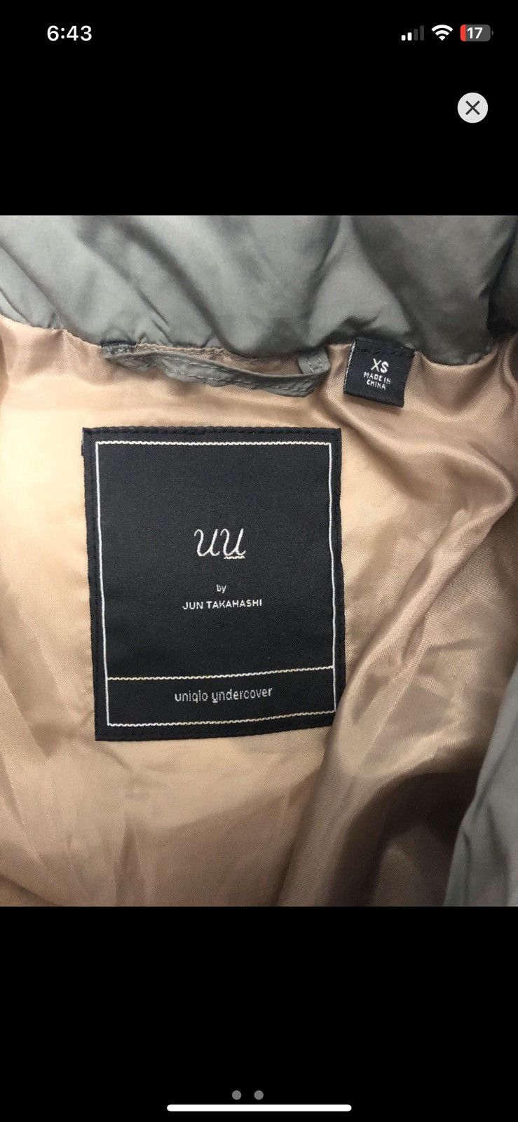 Undercover × Uniqlo vintage Undercover Uniqlo puffer down jacket Size US XS / EU 42 / 0 - 3 Thumbnail