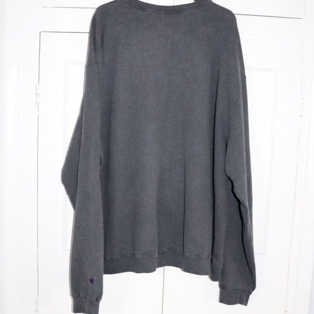 Champion VINTAGE Champion Sweatshirt XXL Tall Mens Grey Pullover 2XL Retro Top Size US XXL / EU 58 / 5 - 2 Thumbnail