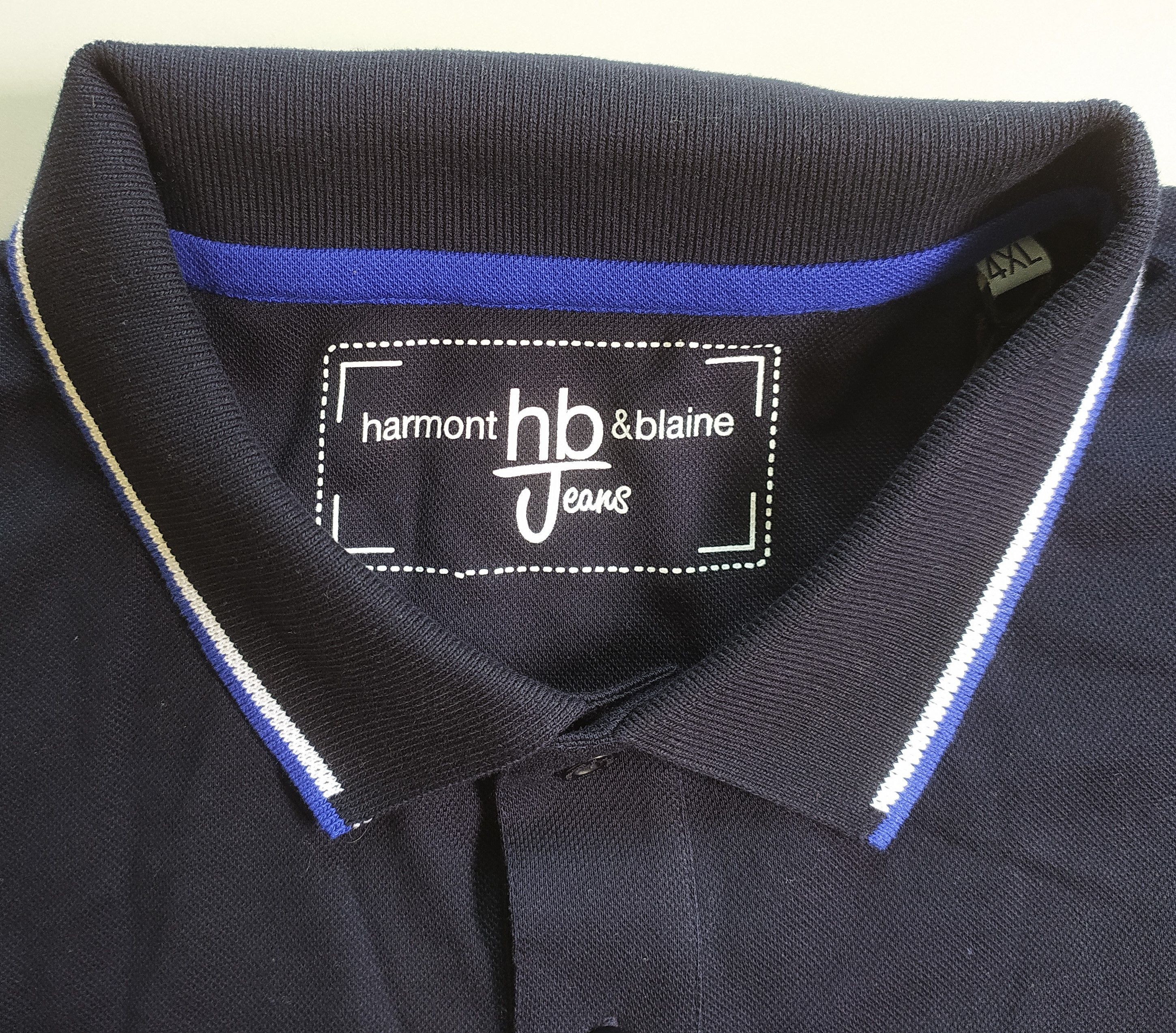 Harmont & Blaine Harmont & Blaine(jeans) Polo Shirt Free Shipping ASM/1914 Size US XXL / EU 58 / 5 - 4 Thumbnail