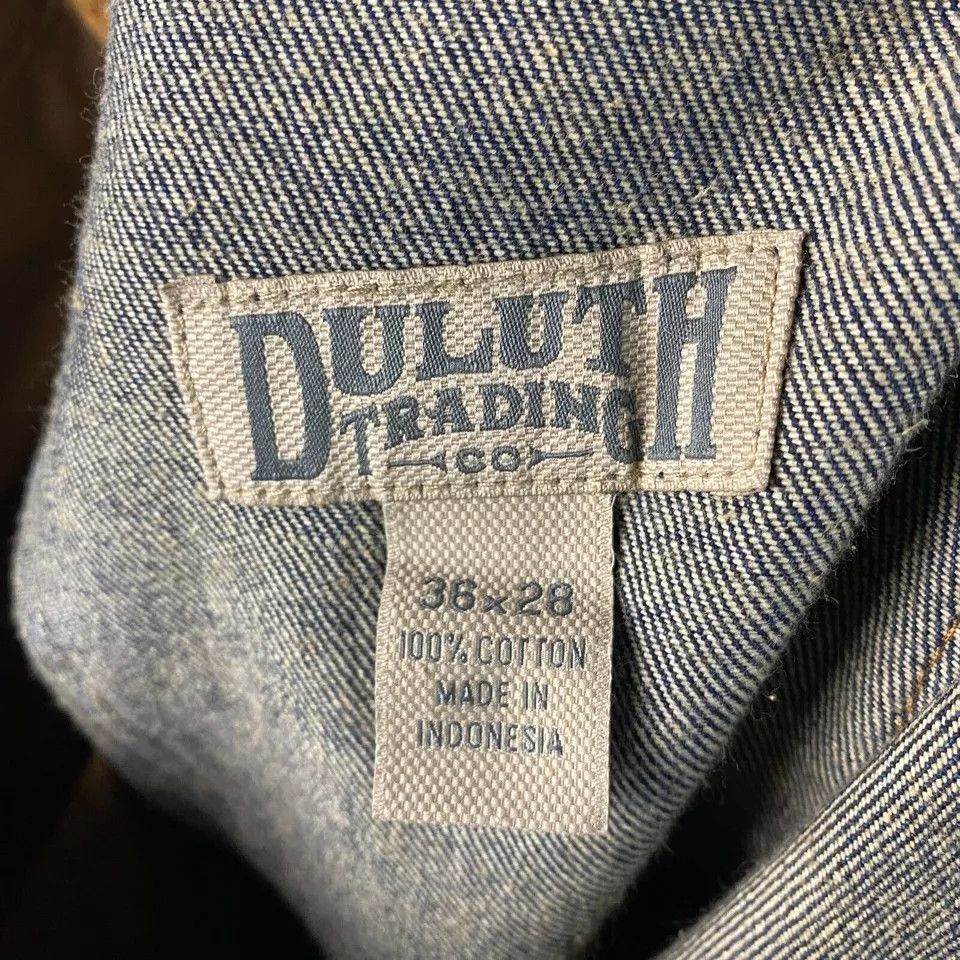 Duluth Trading Company Duluth Trading Jeans Men's 36x28 Denim 100% Cotton Adults Size US 36 / EU 52 - 8 Thumbnail