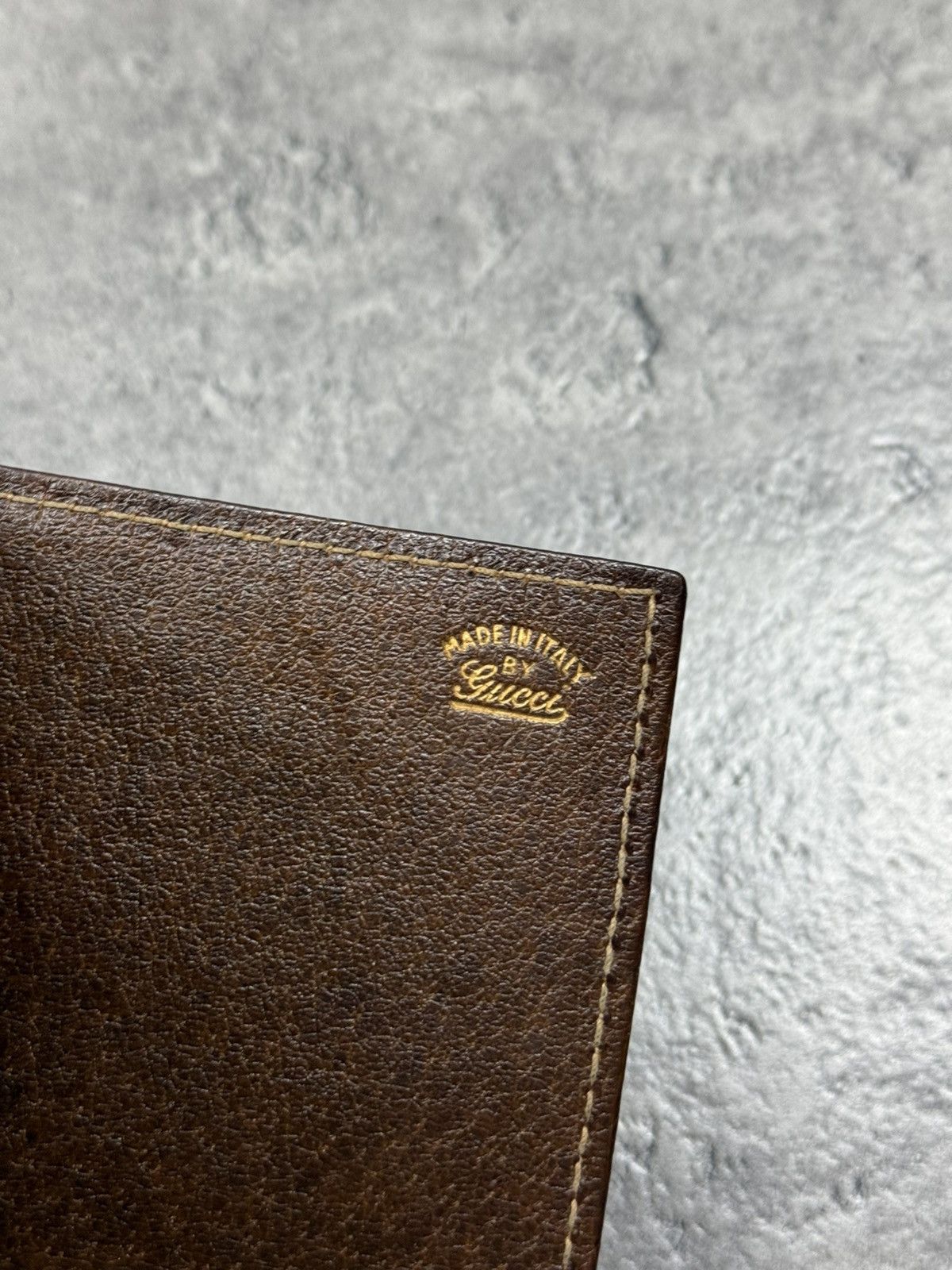 Gucci Vjntage Gucci Wallet 80s Retro Monogram Style Rare Size ONE SIZE - 6 Thumbnail