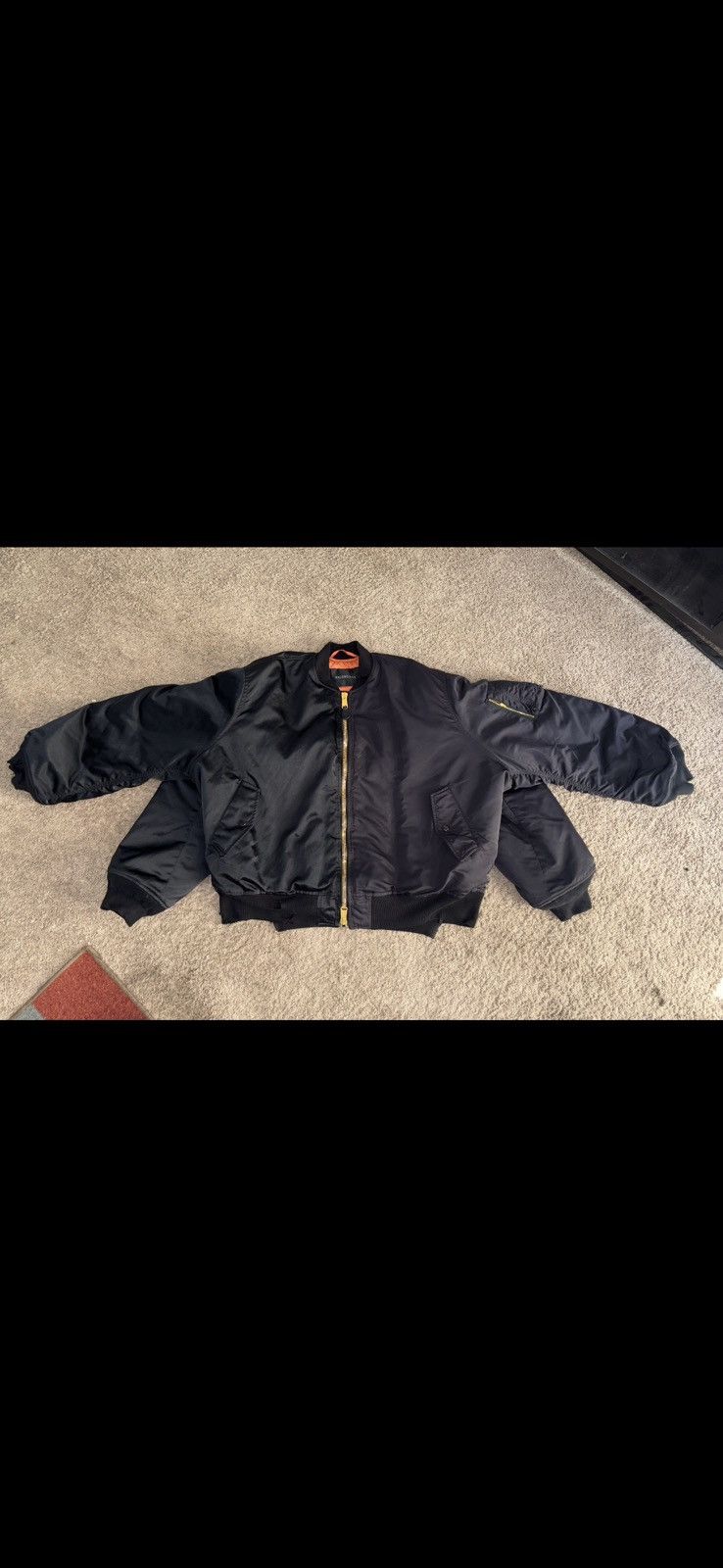 Balenciaga Balenciaga Double Sleeve Bomber Size US M / EU 48-50 / 2 - 1 Thumbnail