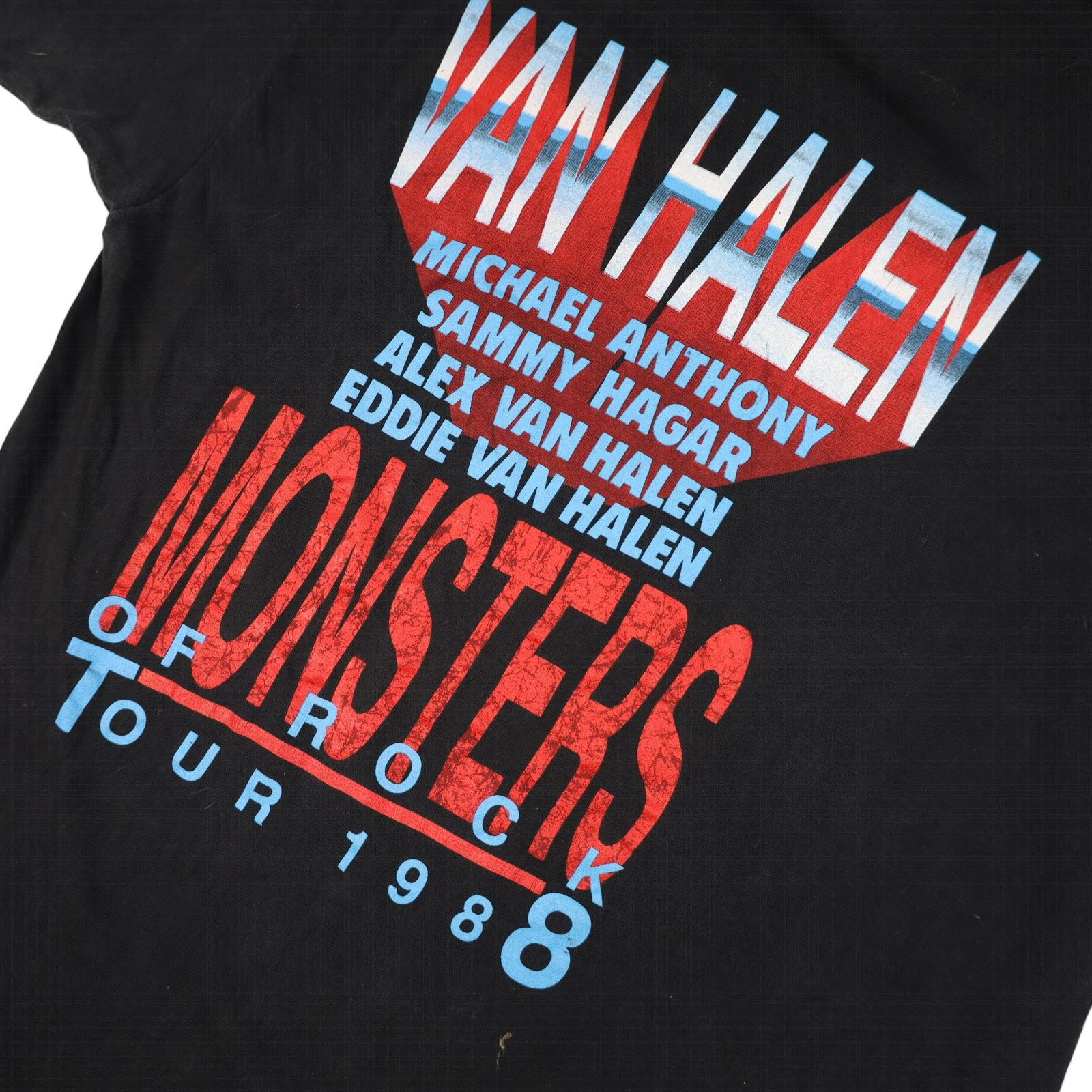Band Tees × Vintage Vintage 1988 Van Halen Monsters of Rock Tour T Shirt Size US L / EU 52-54 / 3 - 10 Thumbnail