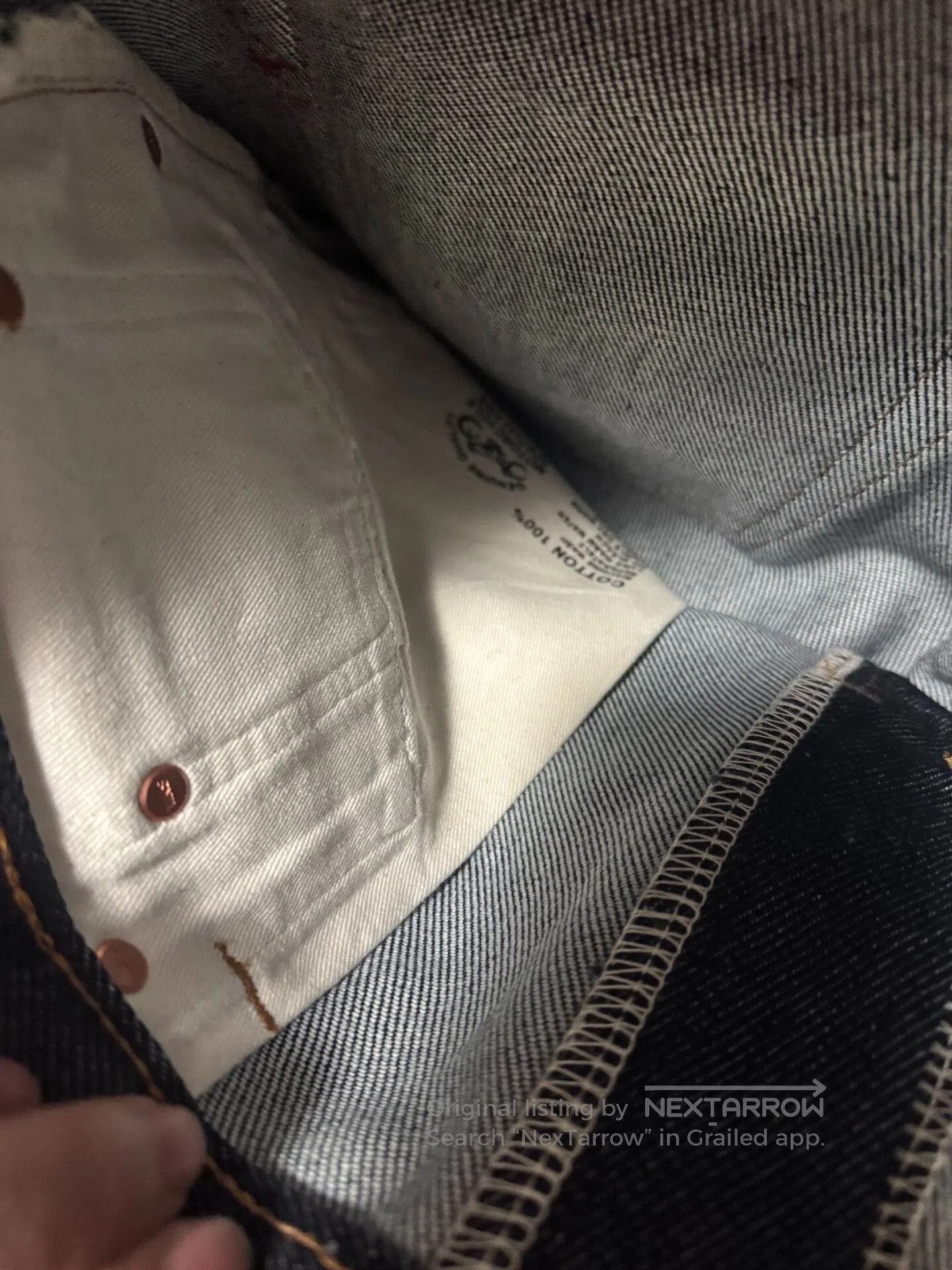 Iron Heart Heavyweight Iron Heart 634Z Denim Jeans. Size US 32 / EU 48 - 6 Thumbnail