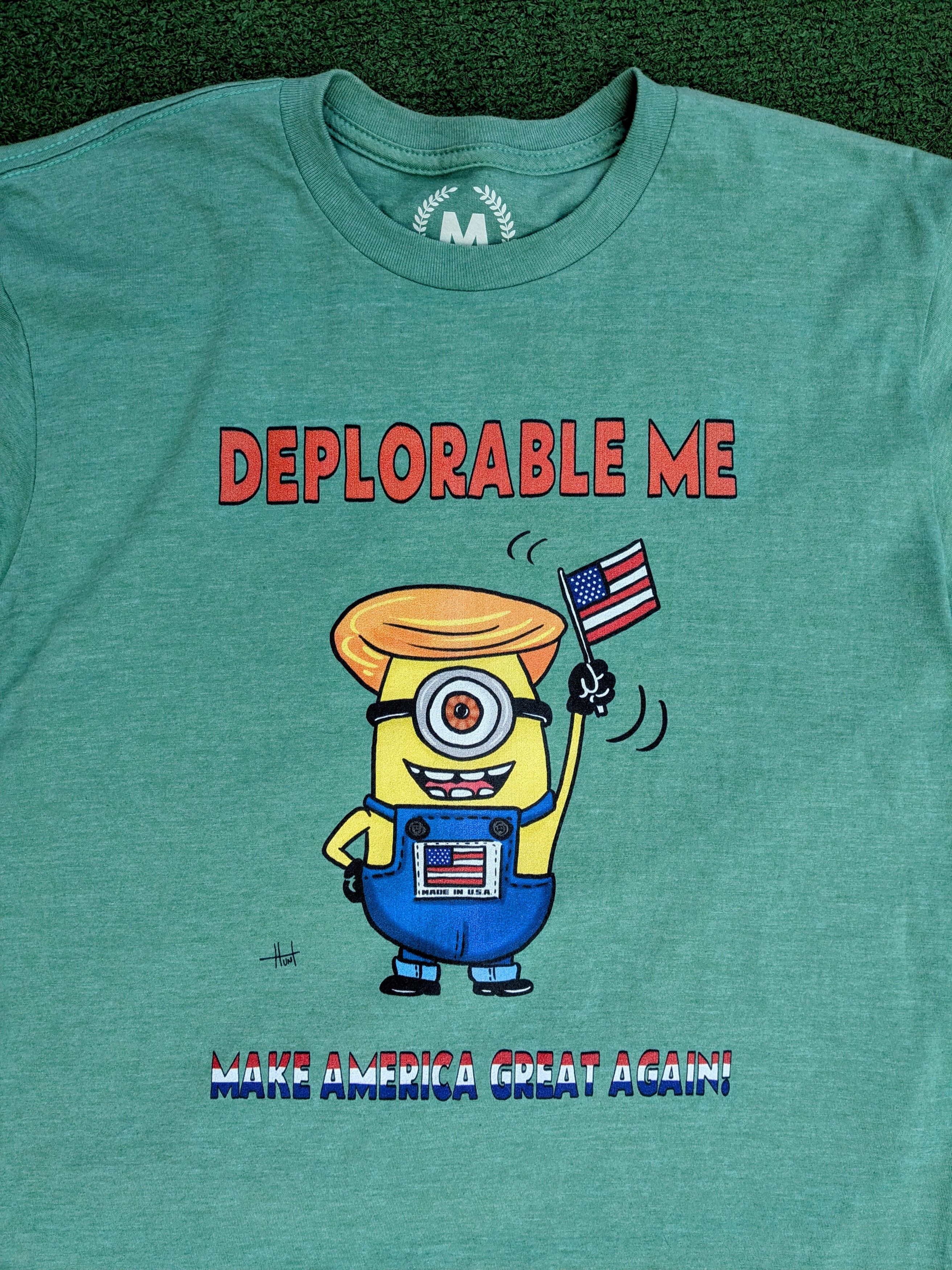 Donald Trump Trump Minions Make America Great Again Deplorables Shirt Size US M / EU 48-50 / 2 - 3 Thumbnail
