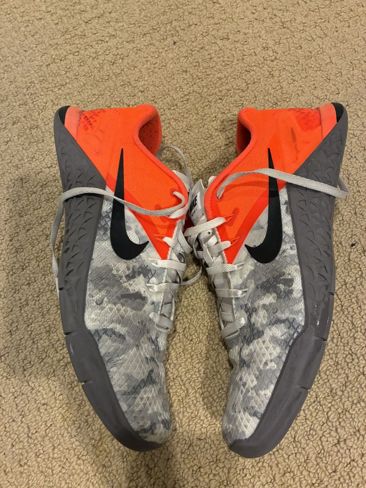 Nike Nike Metcon 4 in Grey Camo/Orange Size US 10 / EU 43 - 4 Thumbnail