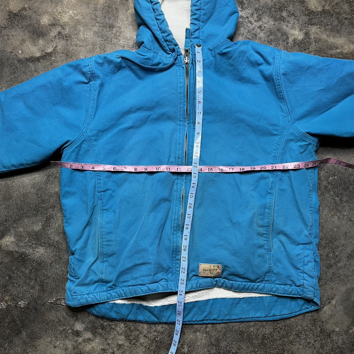 Vintage vintage turquoise carhartt style zip up jacket Size US XL / EU 56 / 4 - 6 Thumbnail