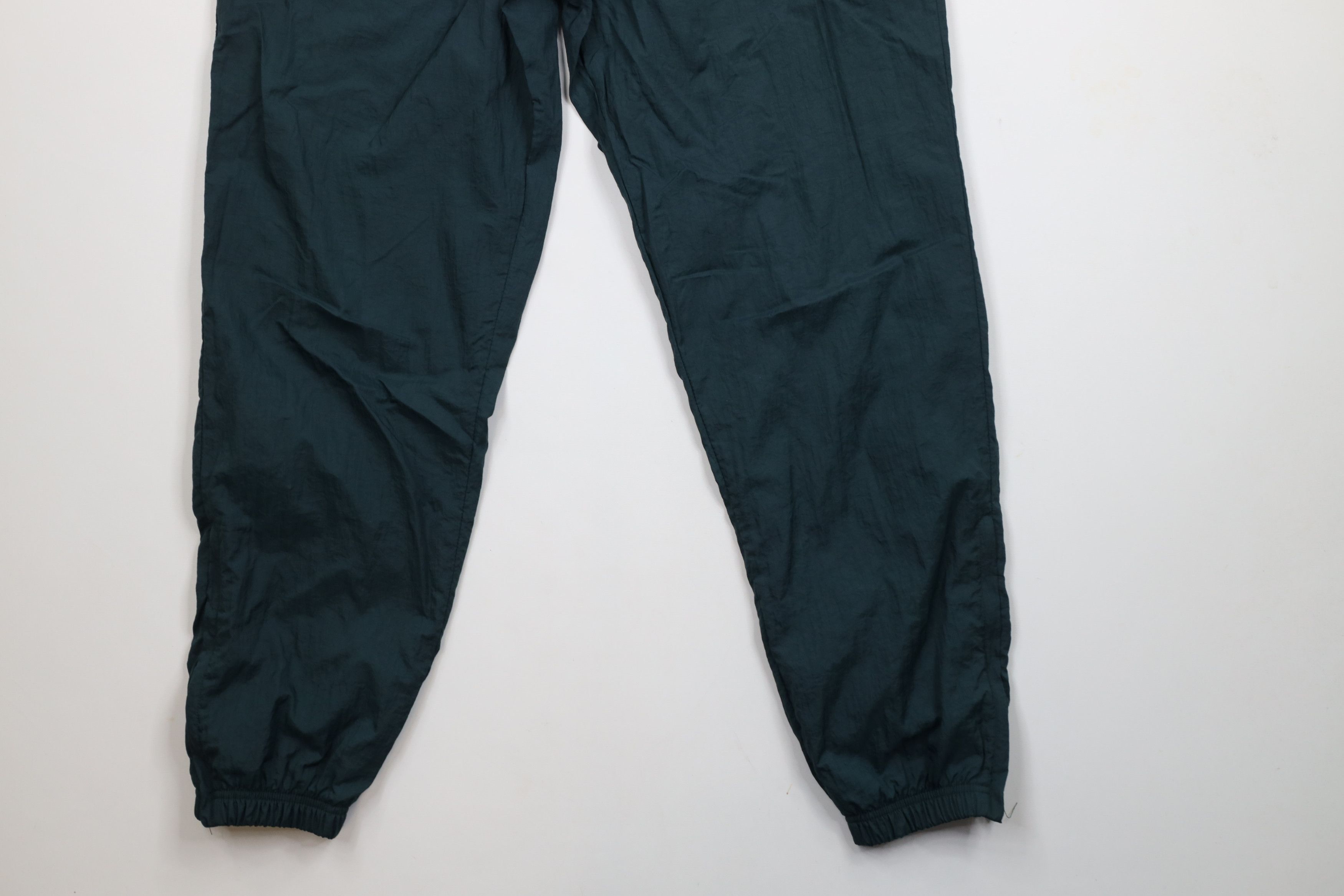 Reebok × Vintage Vintage 90s Reebok Lined Windbreaker Joggers Pants Green Size US 36 / EU 52 - 4 Thumbnail