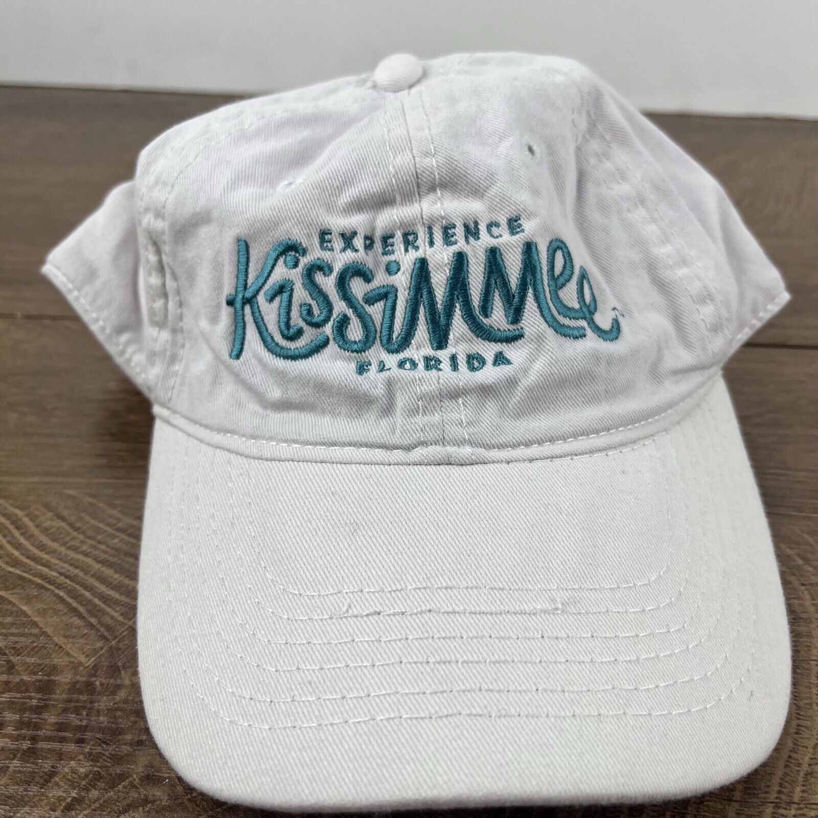 Other Kissimmee Florida Hat White Cap Hat Adjustable Hat White Adu Size ONE SIZE - 6 Thumbnail