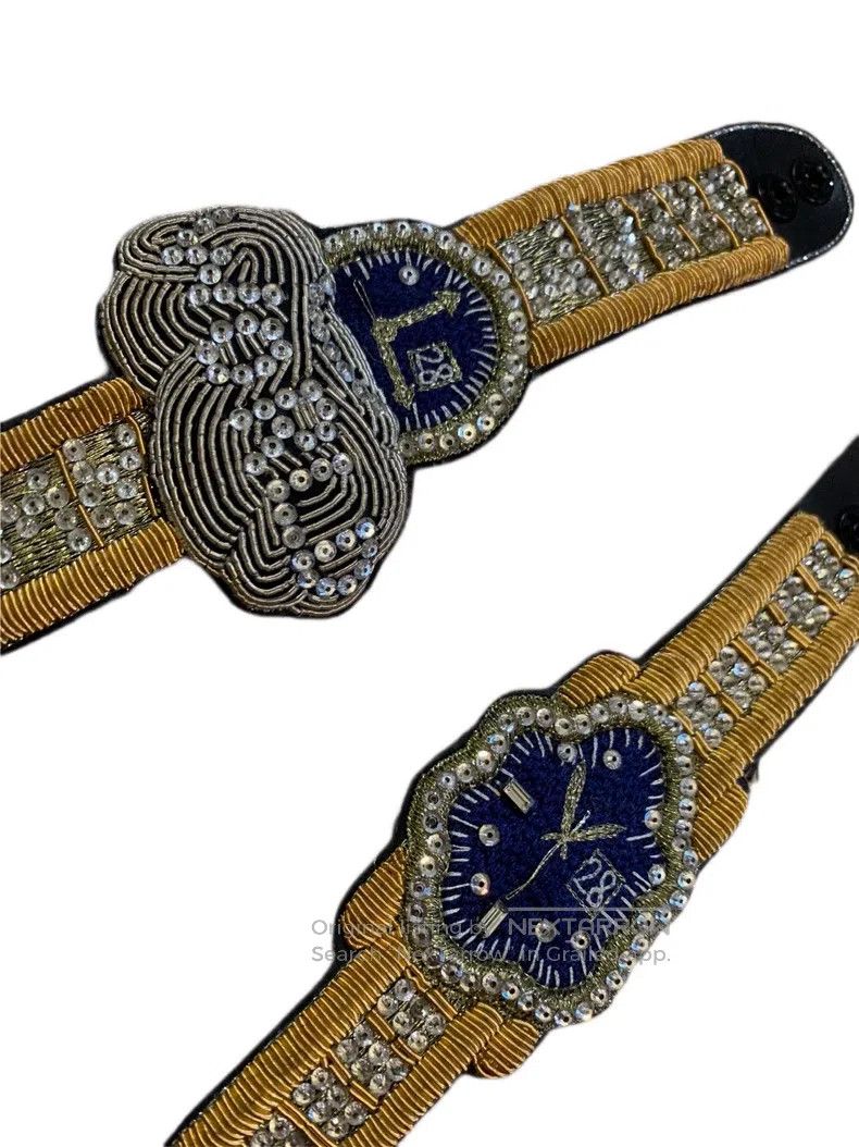 Walter Van Beirendonck Walter Van Beirendonck Gold watch bracelet Size ONE SIZE - 2 Thumbnail