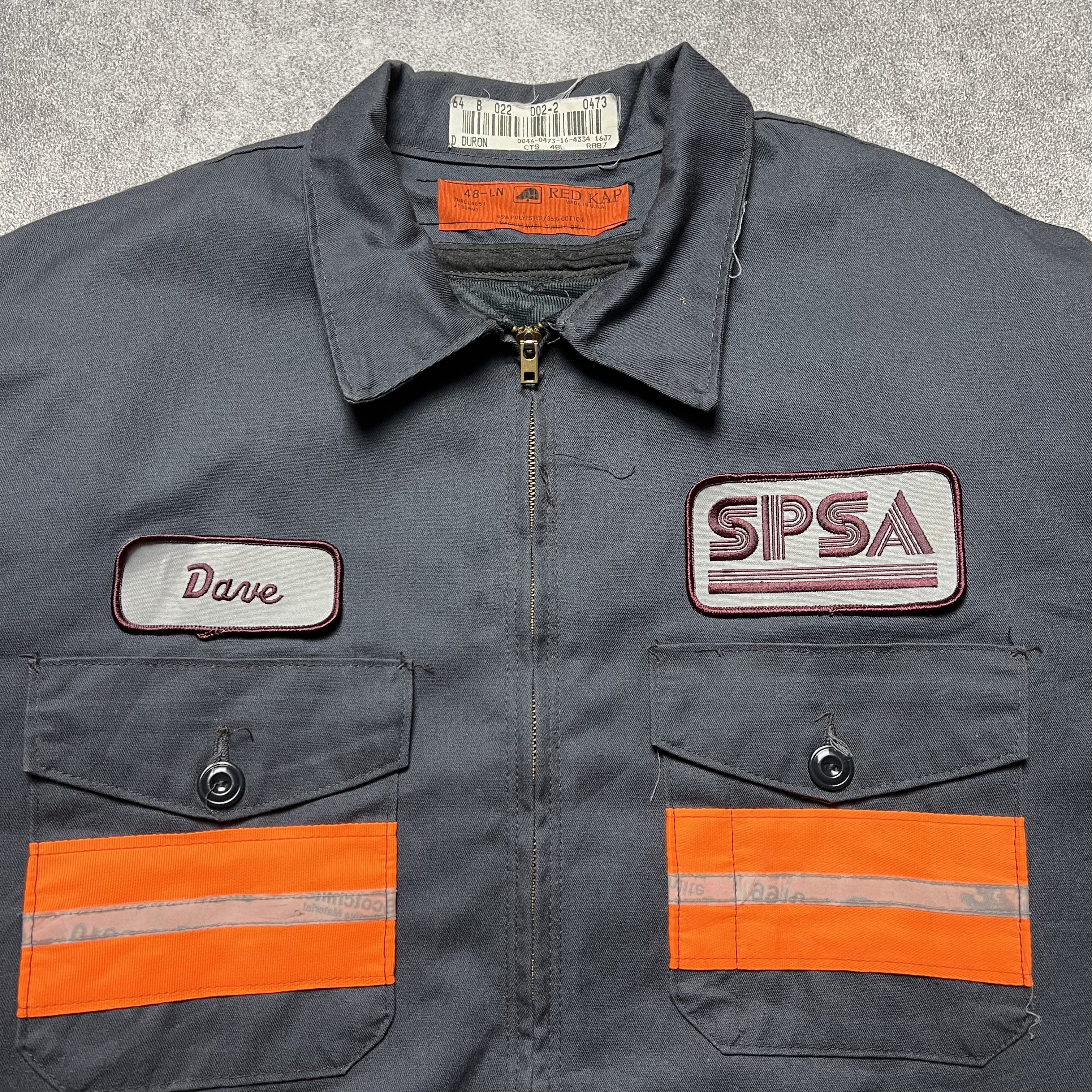 Red Kap × Vintage Red Kap Reflective Work Jacket Size US XL / EU 56 / 4 - 2 Thumbnail