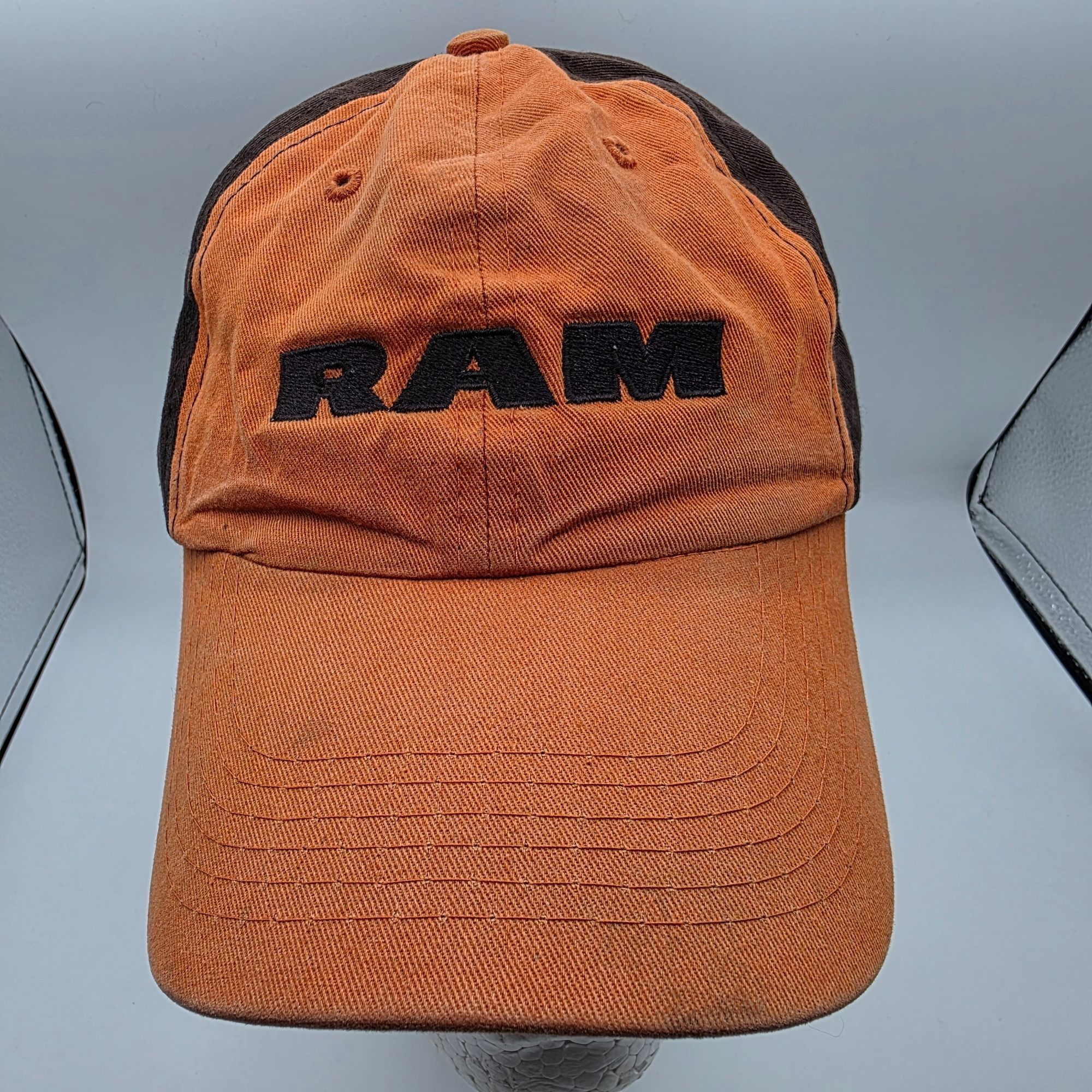 Other Dodge Ram Adults Orange Black Hat Cap Casual Outdoors Adjust Size ONE SIZE - 1 Thumbnail