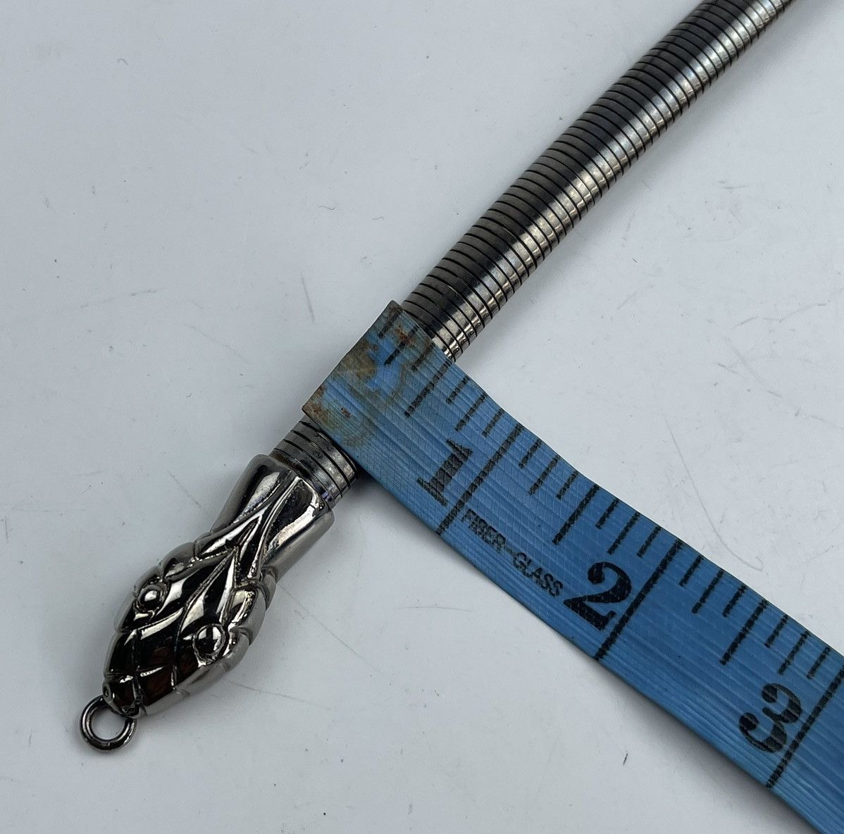 Saint Laurent Paris YSL stretchable metal snake belt tc14 Size ONE SIZE - 9 Thumbnail