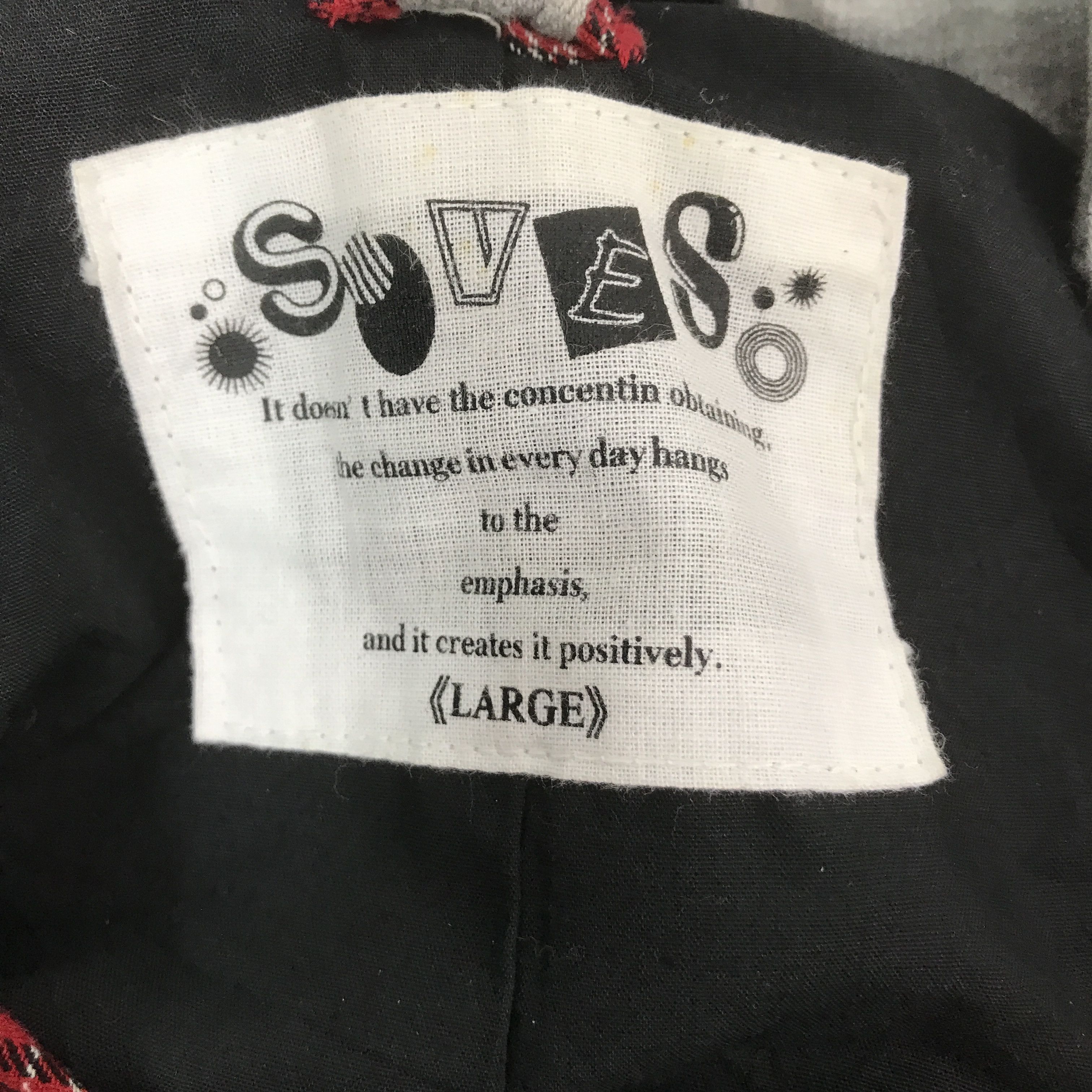 Japanese Brand soves jacket Tartan punk style zip jacket K62B17 Size US L / EU 52-54 / 3 - 8 Thumbnail