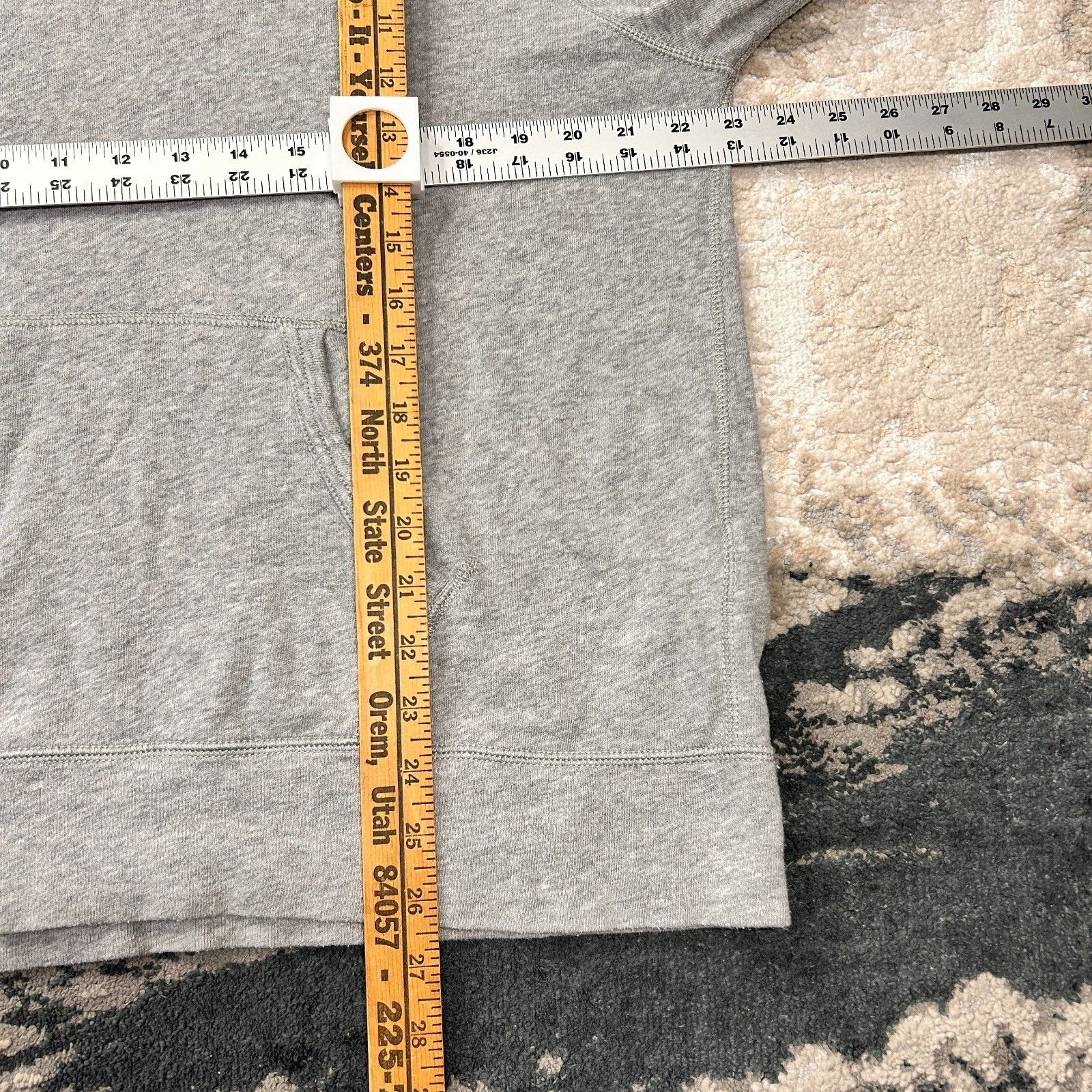 Polo Ralph Lauren Polo Ralph Lauren Hoodie Mens L Heathered Gray Pony VTG Y2K Size US L / EU 52-54 / 3 - 5 Thumbnail
