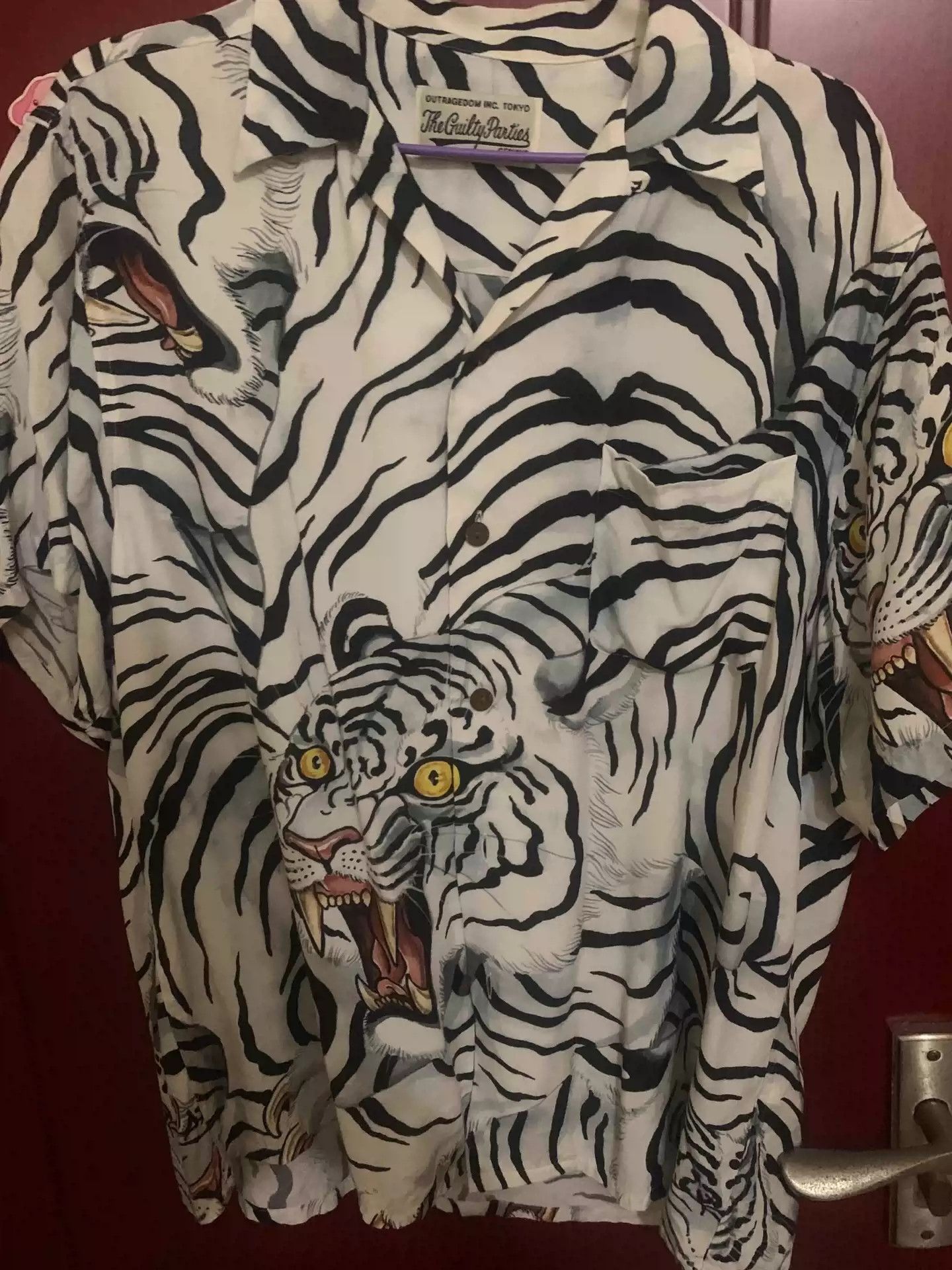 Wacko Maria Wacko Maria Tim Lehi 21Ss Tiger Hawaiian Short-Sleeved 