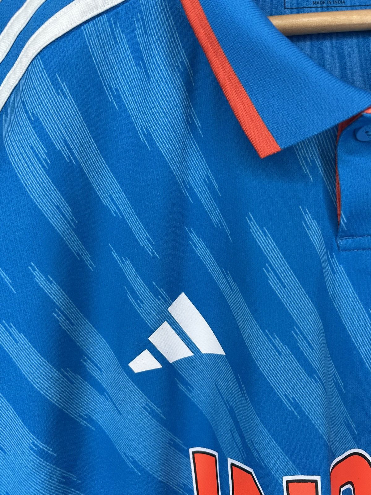 Adidas Adidas India Cricket Jersey Size US XL / EU 56 / 4 - 5 Thumbnail
