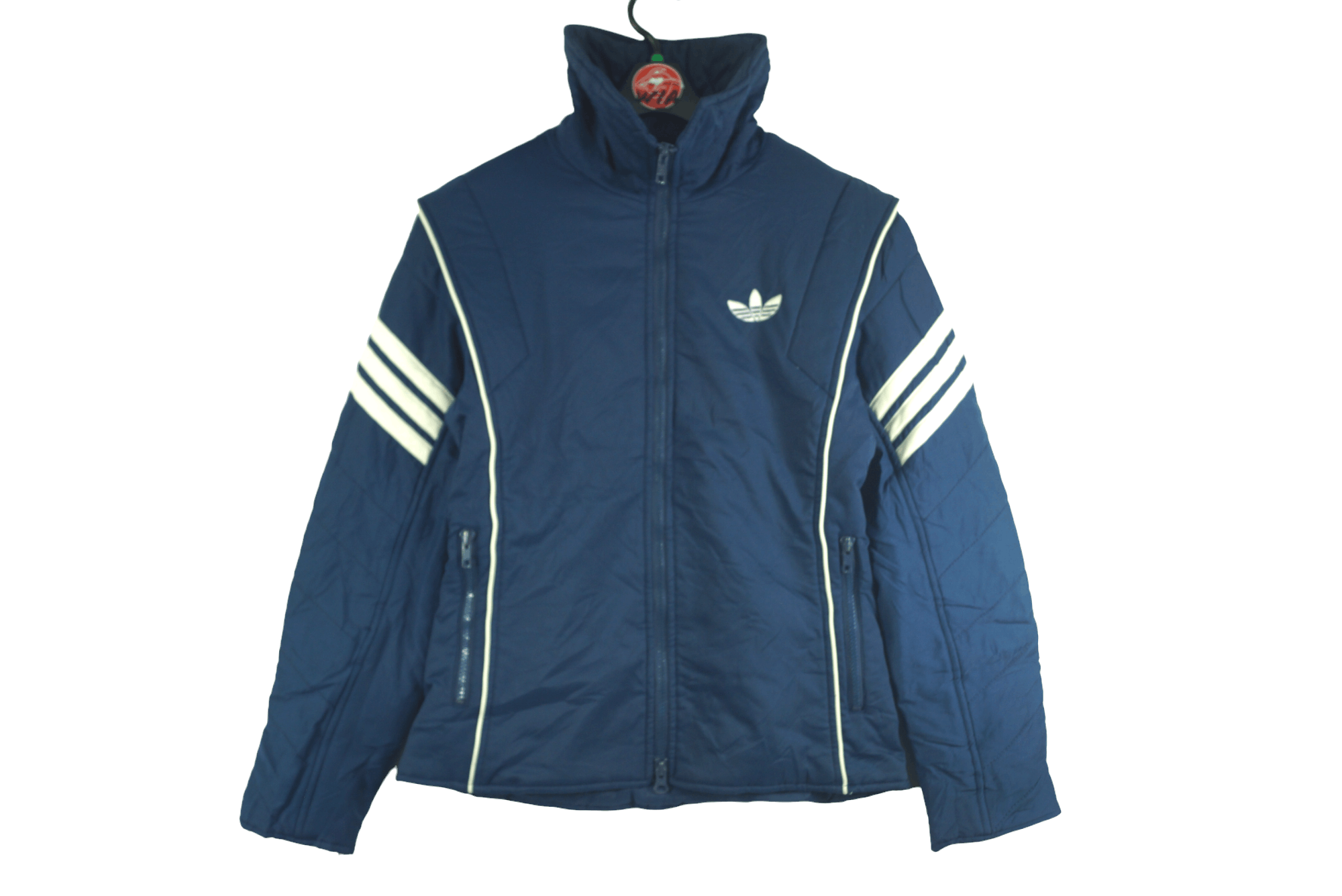 image of Jacket Adidas Trefoil Small Logo in Blue, Men's