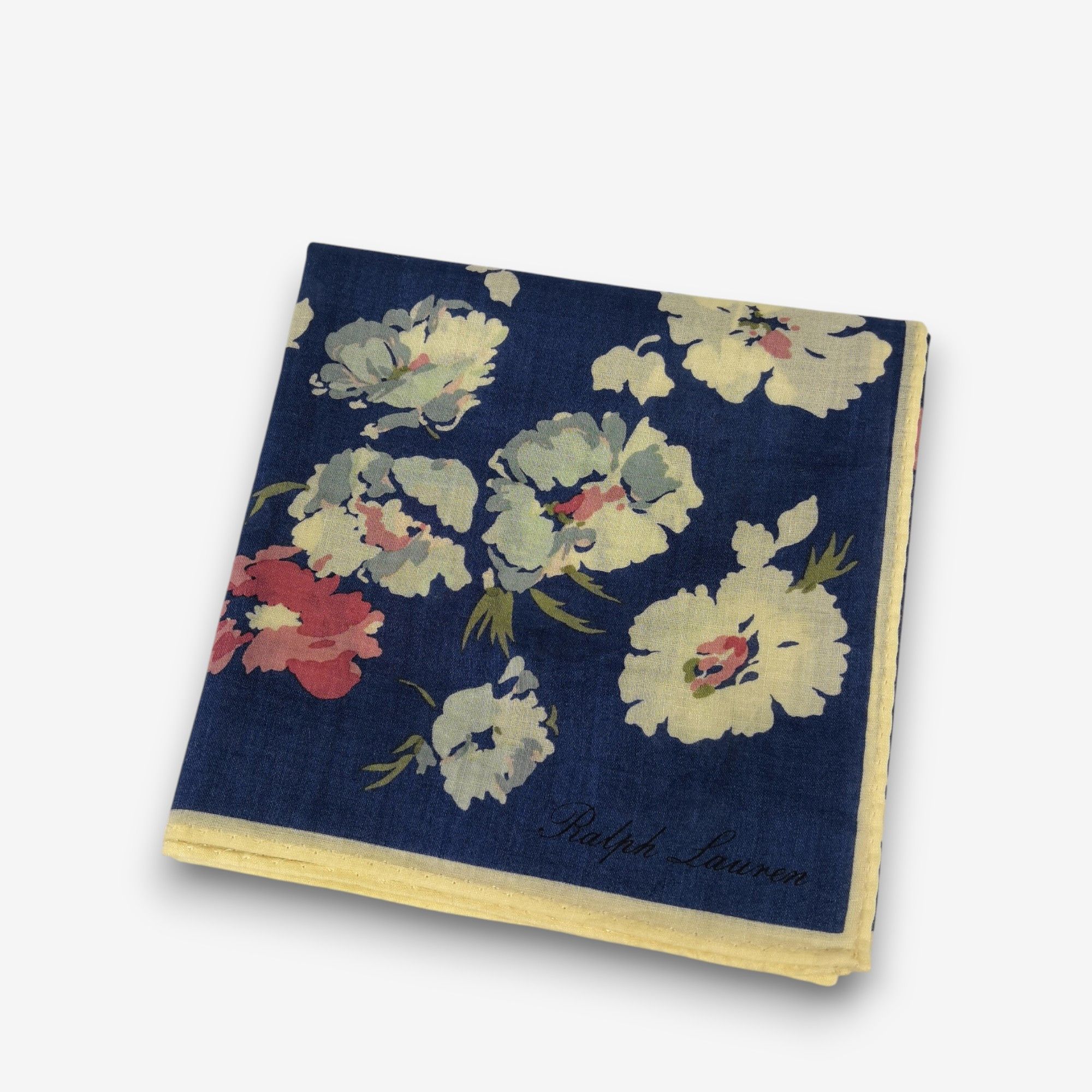 Ralph Lauren Vintage Ralph Lauren Handkerchief Pocket Square Bandana Size ONE SIZE - 3 Thumbnail