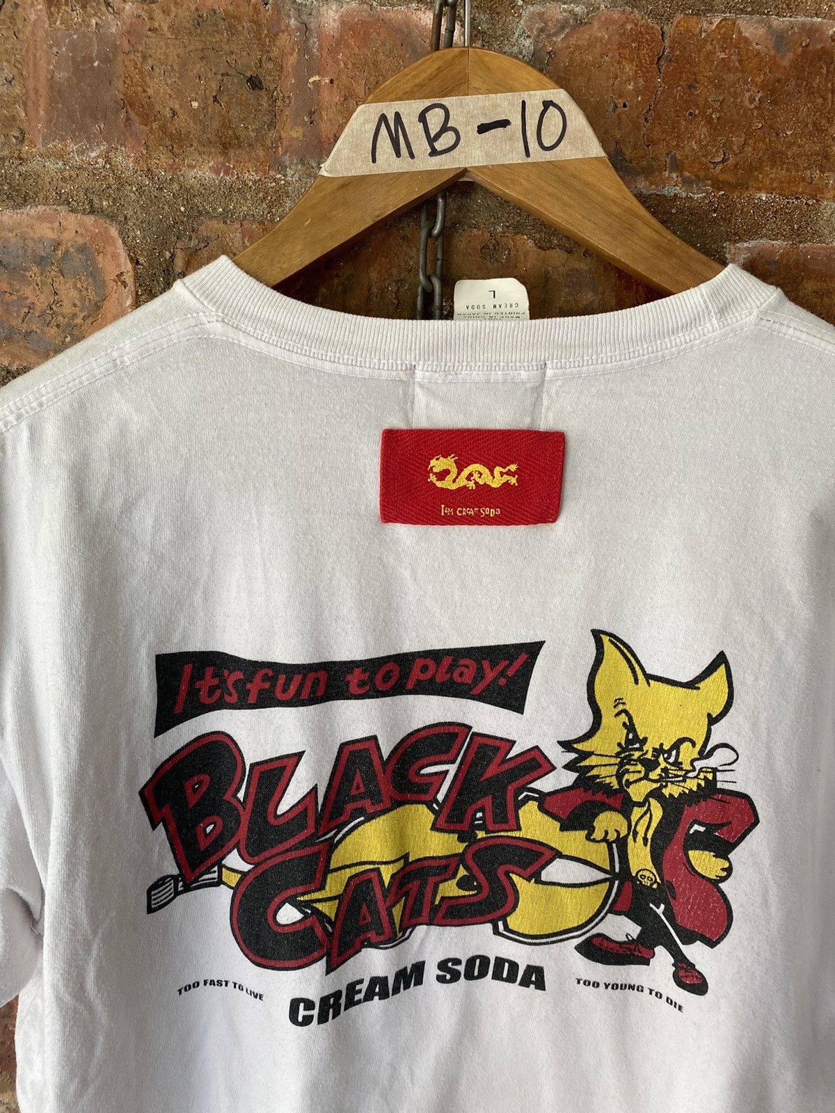 Japanese Brand 2000s Cream Soda Japan tee Size US M / EU 48-50 / 2 - 6 Thumbnail