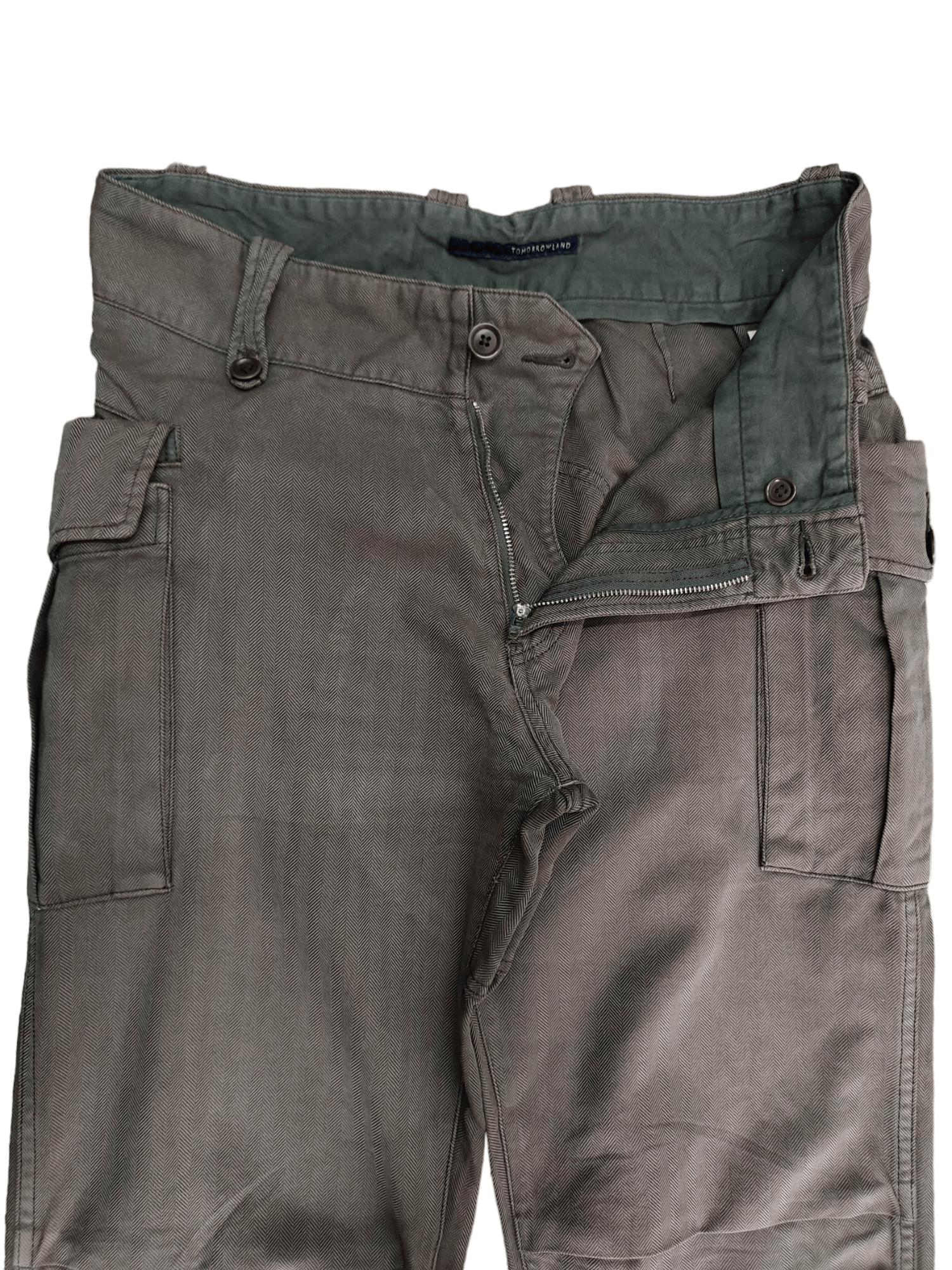 Tomorrowland Tomorrowland Japan Hbt Side Cargo Pants WWII Inspired 60s Size US 31 - 9 Thumbnail